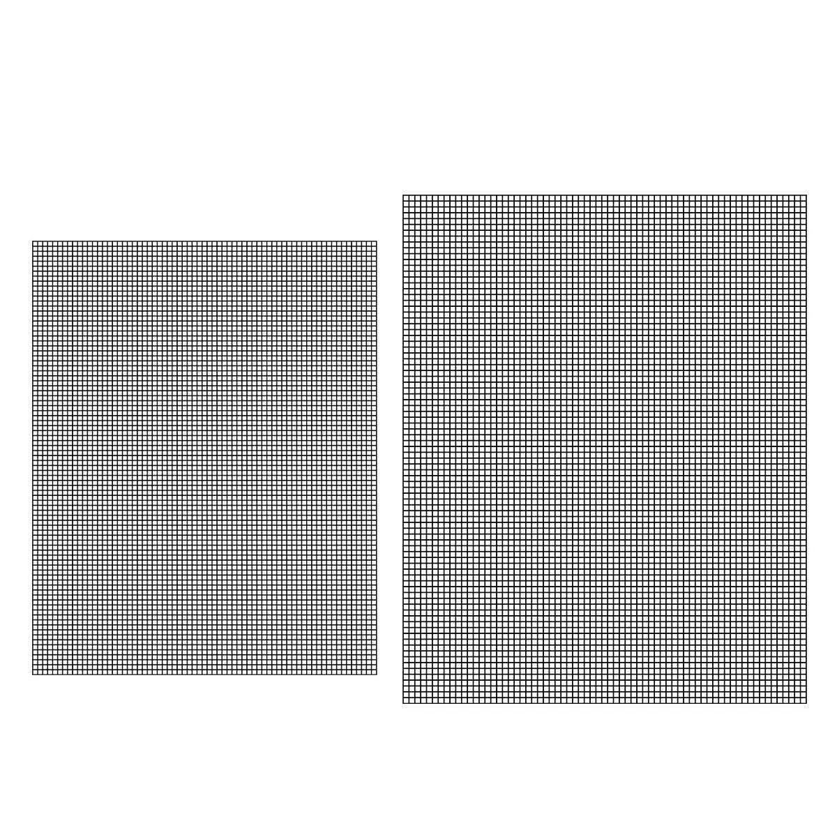 3/6/10PCS Non-Stick BBQ Grill Mat Mesh Liner Cooking Barbecue Sheet Baking Pad - 42 × 36cm-6PCS — image 3