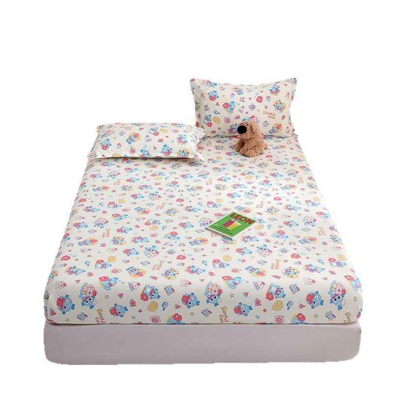 Yuan sheng Home Textiles Cartoon Dog 40s Cotton. Cartoon white bear 150*190cm standard model — image 3