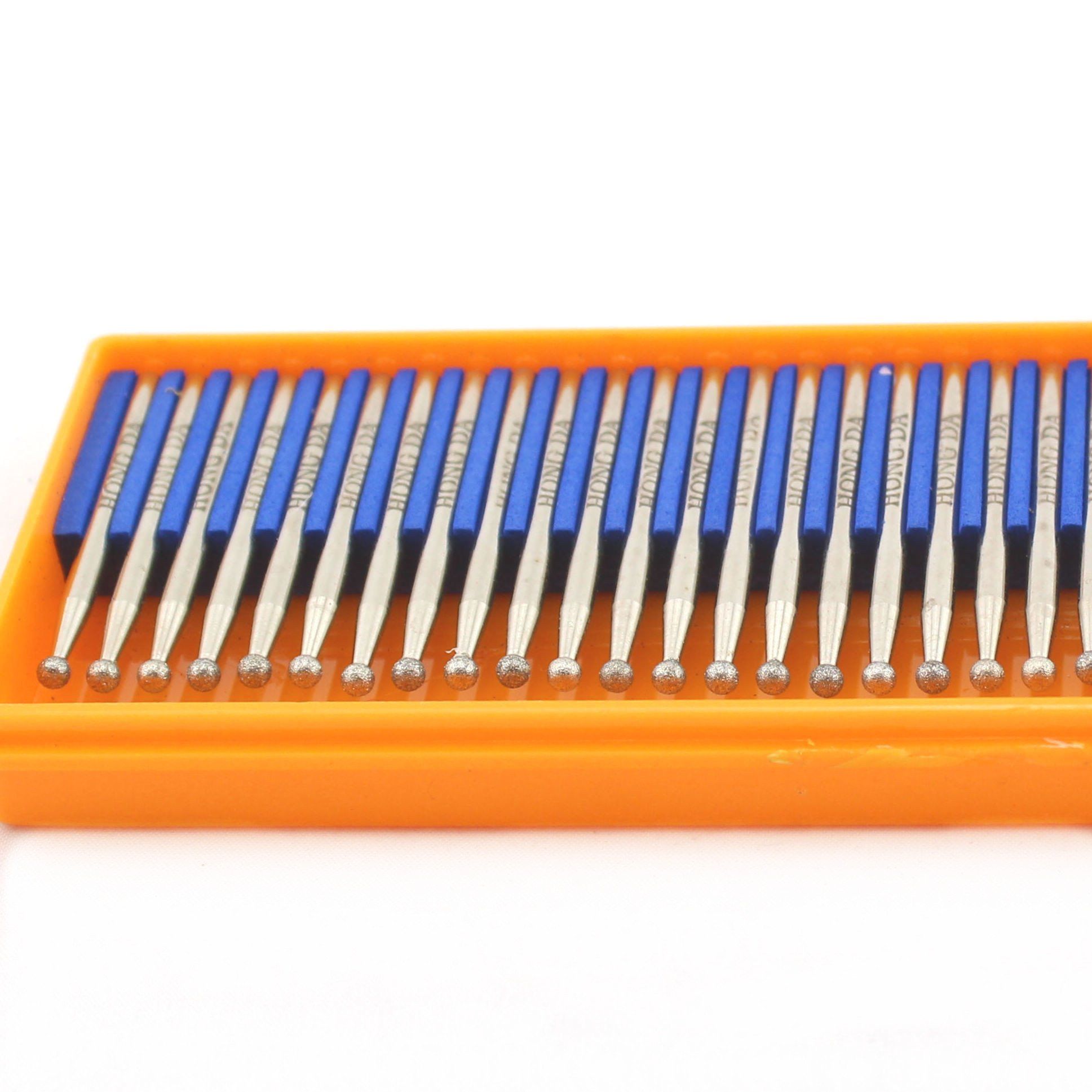 Polishing Needle Carving Head Diamond Multi shaped Polishing Head Diamond Grinding Rod Diamond Sand Magic Needle Set — image 5