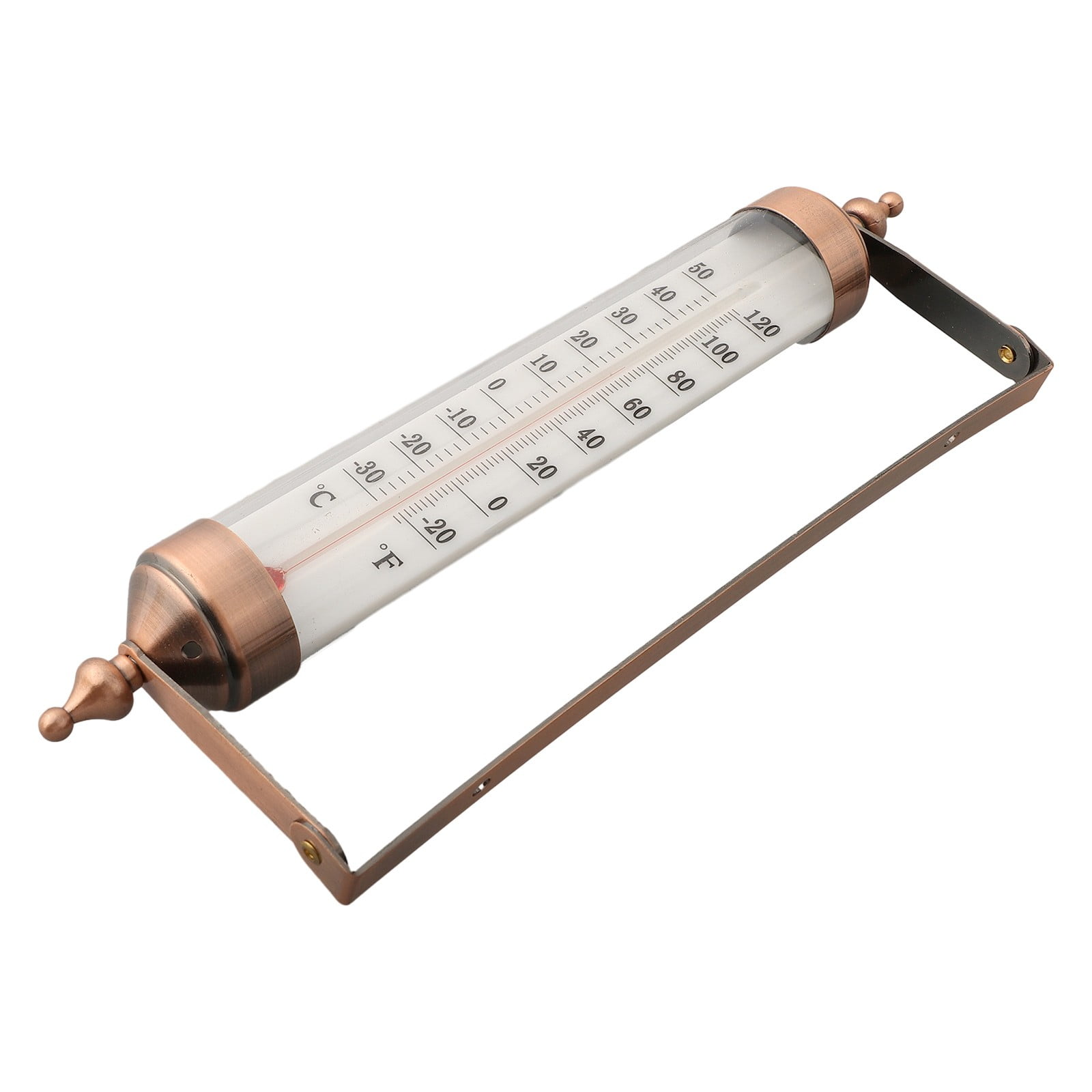 10 Inch Outdoor Wall Mounted Thermometer Garden Terrace Exterior Greenhouse Sun Terrace Measurement Tool Smile Home — image 6