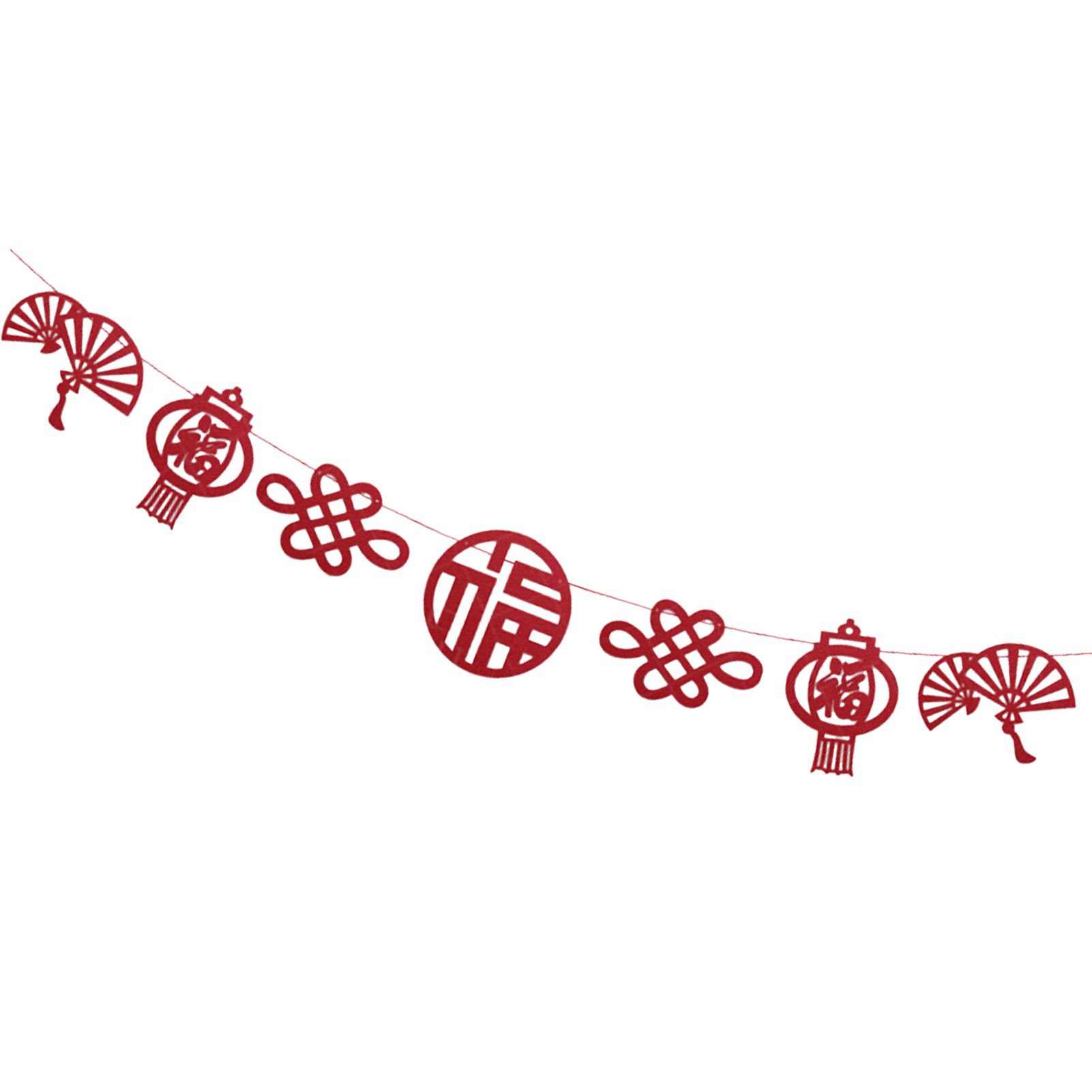 2023 Chinese New Year Banner Vivid Color Reusable Hanging Chinese Party Decoration for Shopping Malls Streets Companies Accessories โ image 4