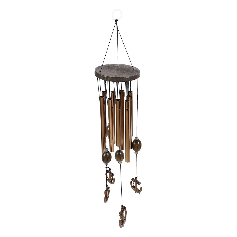Vintage Style Tubes Windchime Church Bells Wind Chimes Door Window Hanging Home Decoration — image 4