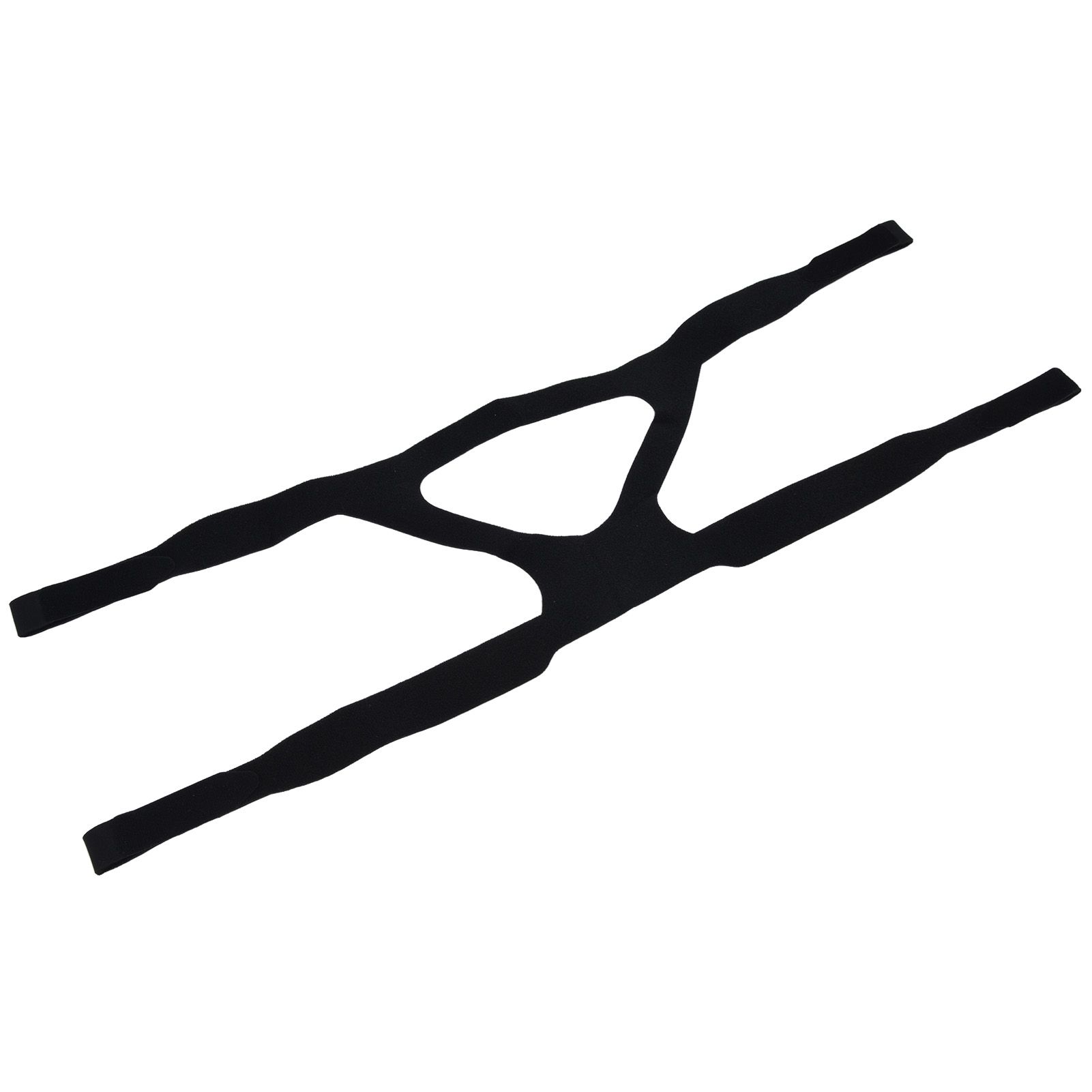 Universal Anti Snore Headgear Strap Nylon Elastic Anti Snoring Head Band for RespiratorBlack — image 6