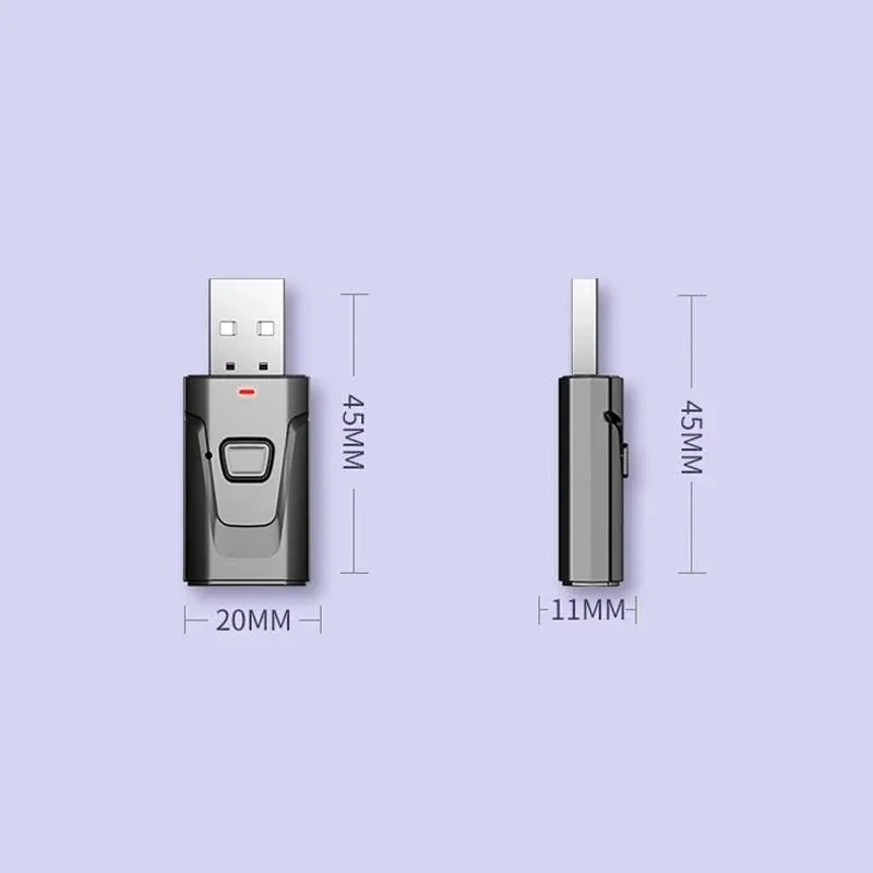 2 in 1 Bluetooth 5.0 USB Audio Transmitter Receiver with 3.5mm AUX Adapter โ image 3