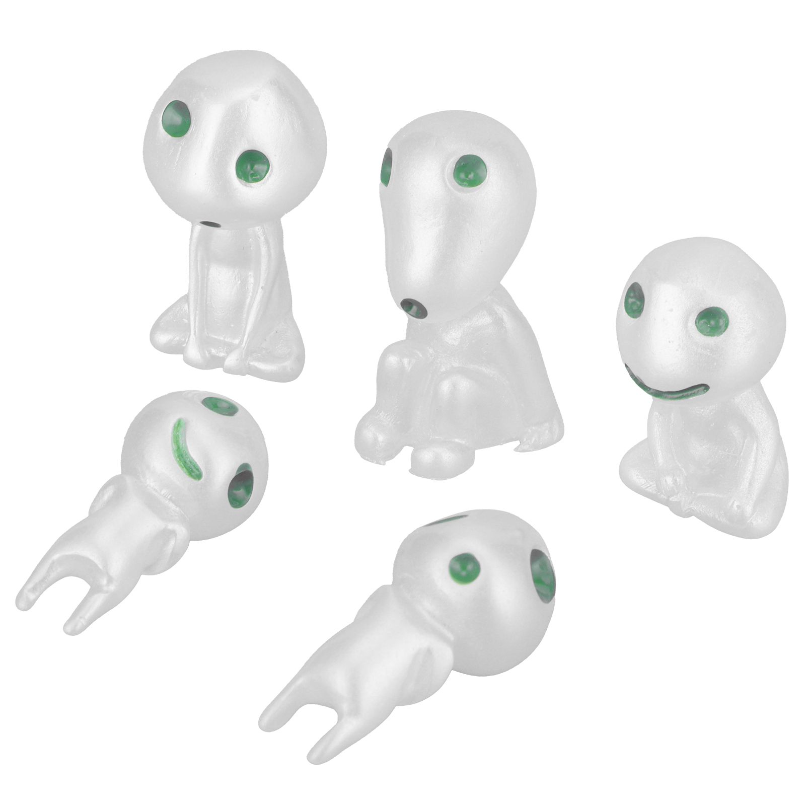 5Pcs Luminous Small Ornaments Outdoor Lawn Decoration Garden Statues for Courtyard Balcony Decor — image 2