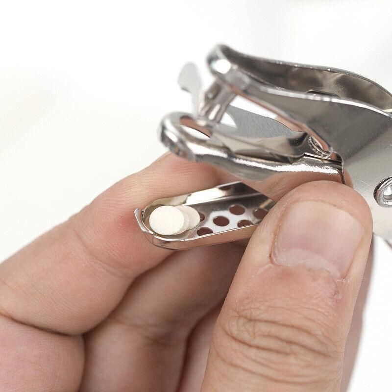 Paper Single Round Hole Punch Puncher School Office Stationery 6mm โ image 3