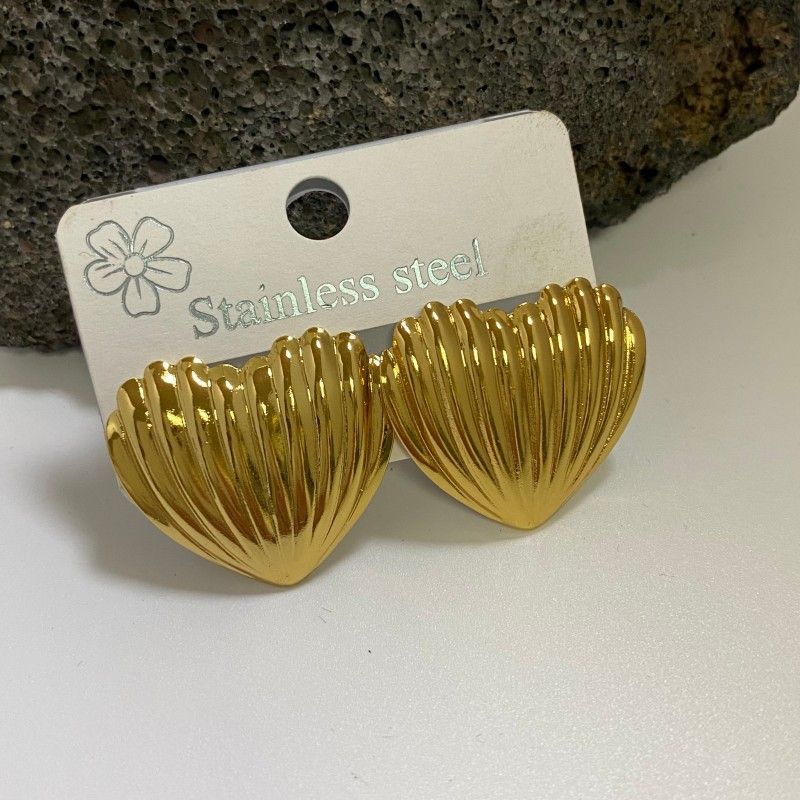 Combination B 18K Gold-Plated Stainless Steel Earring Set - 3 Pairs Minimalist Geometric Studs for Women with Gift Box Packaging โ image 4