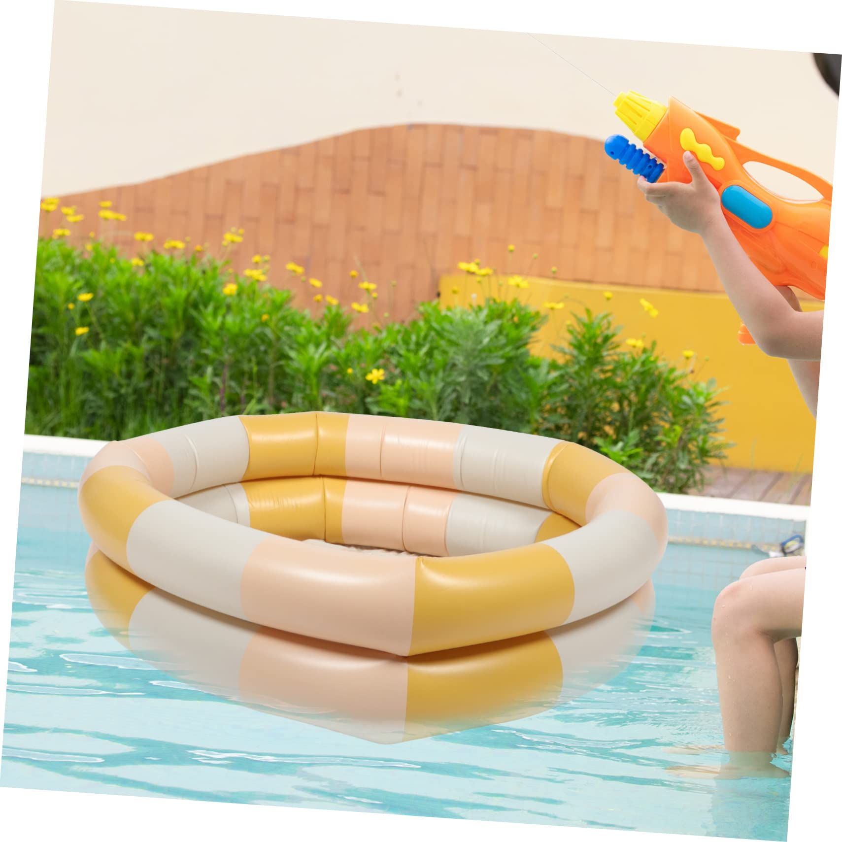 Small Swimming Pool Kids Inflatable Swimming Pool Dinosaur-Baby Pool Kiddie Pools for Indoor Outdoor Garden Kiddie Pool Reusable(90cm) — image 4