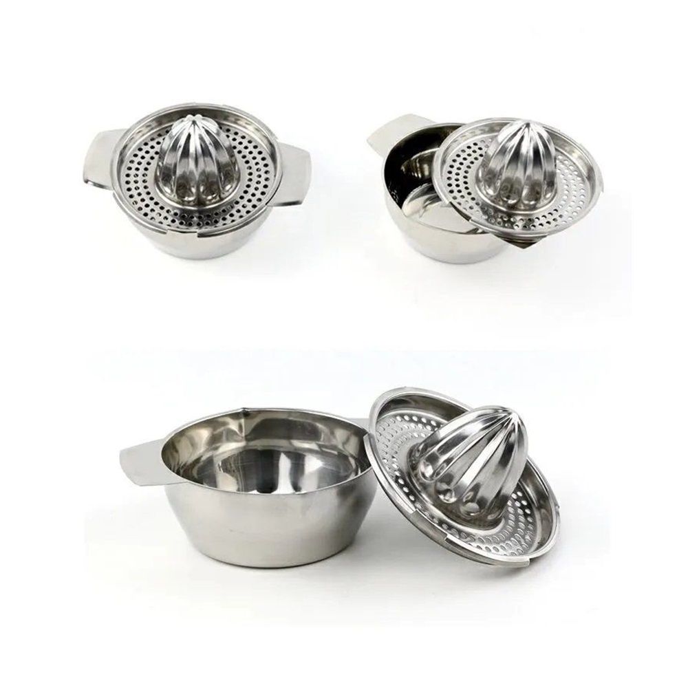 Citrus Juicer for Orange, Lemon, Grapefruit, Lime,Stainless Steel, Store and Clean,Dishwasher Safe（silvery） — image 5