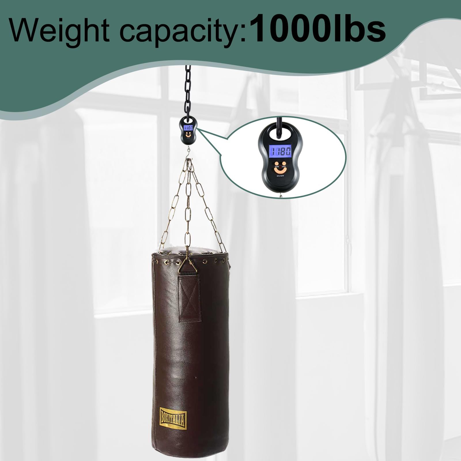 Stainless Steel Permanent Rust Chain Free Quick Links, Load Bearing, Yoga, Hammock, sandbag Suspension — image 3
