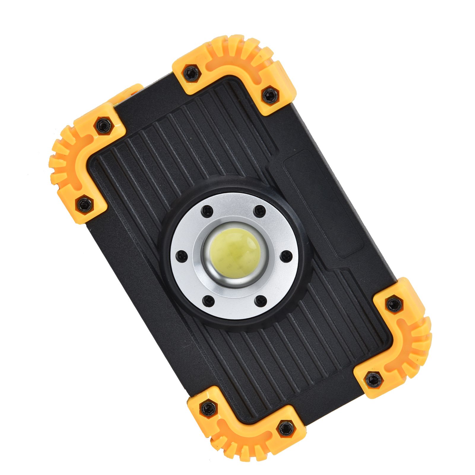 LED Emergency Flood Light Mini COB Work Light Portable Round USB Charging Camping Light for Outdoor — image 3