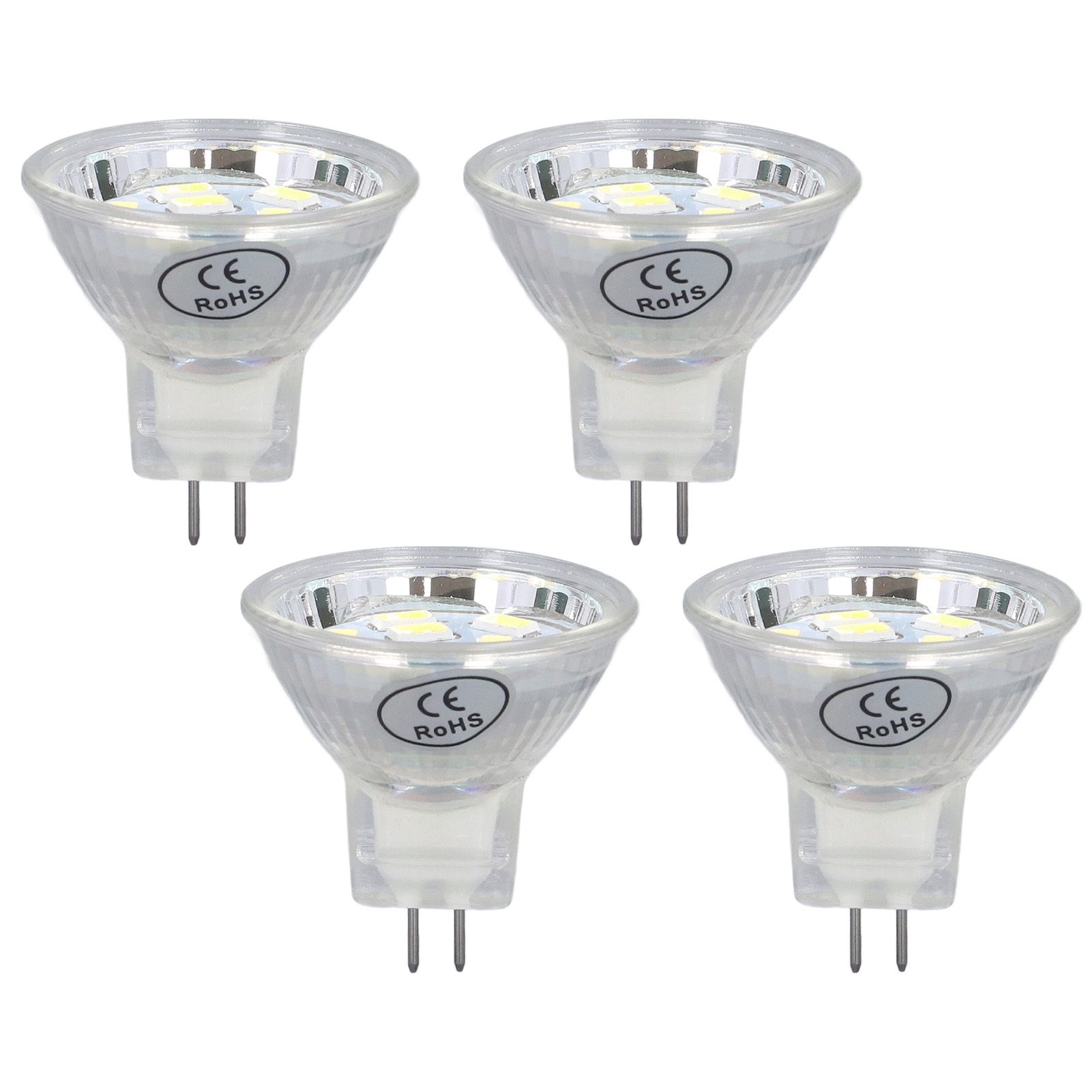 4Pcs MR11 LED Bulb 3W 300lm Bulb with 9 Beads Double Pin Base for Spotlight Landscape LampCold White Light โ image 2