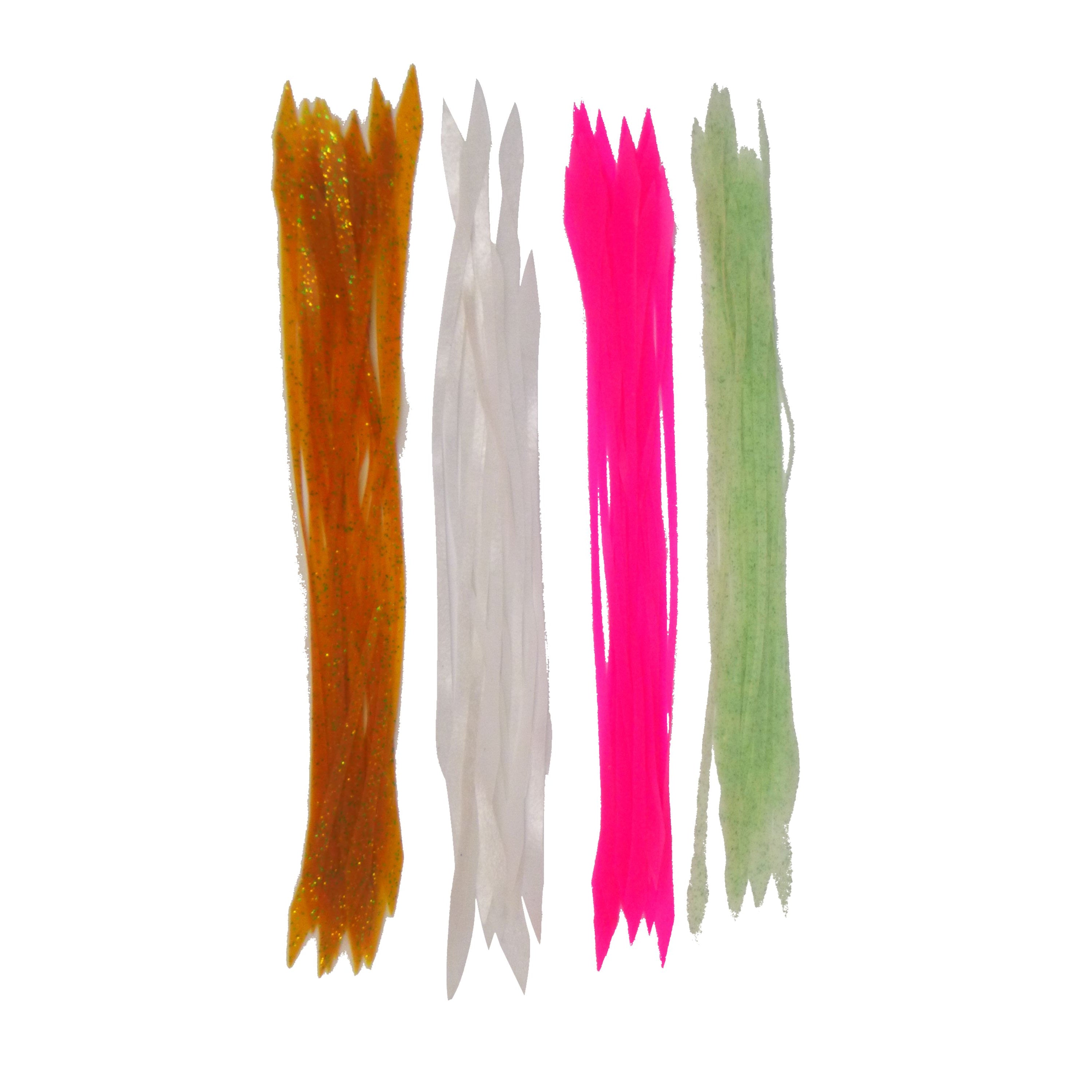 Artizan Silicon Lure Tails, Hot Pink, Pack of 20 — image 2