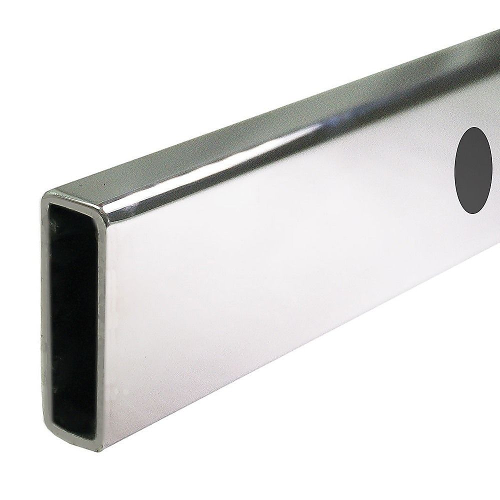 Frameless Glass Sliding Shower Door Hardware Rail Set Chrome — image 5