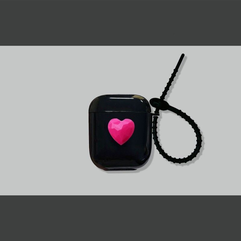 Solid Black Soft Case + Hook AirPods Pro 2 โ image 5