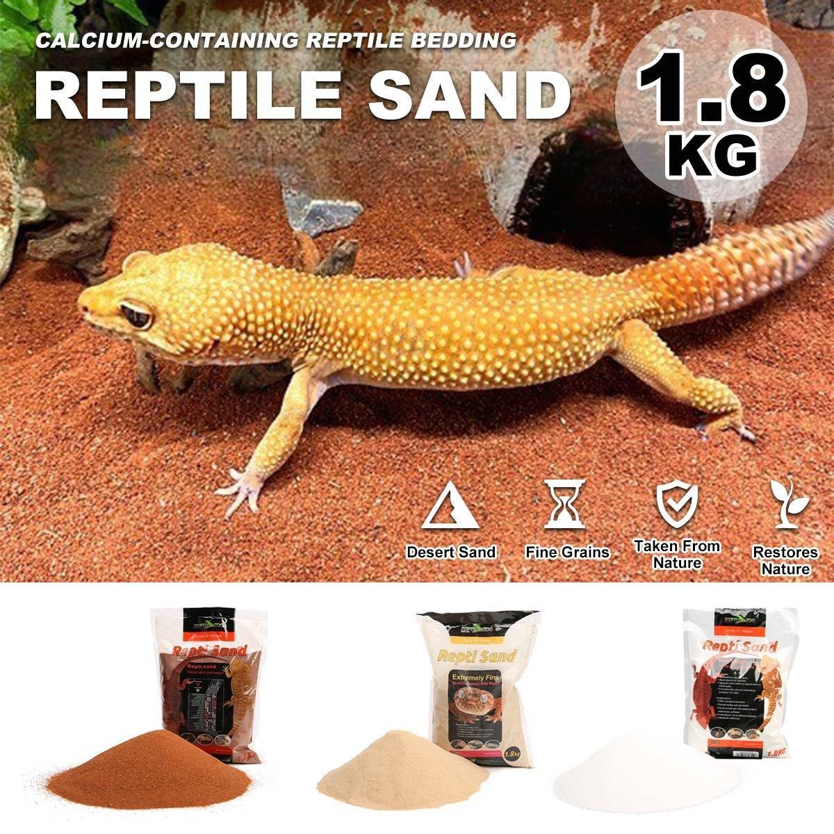 Reptile Sand Climbing Mat Pet Feeding Box Terrarium Landscaping Accessories - Orange — image 2