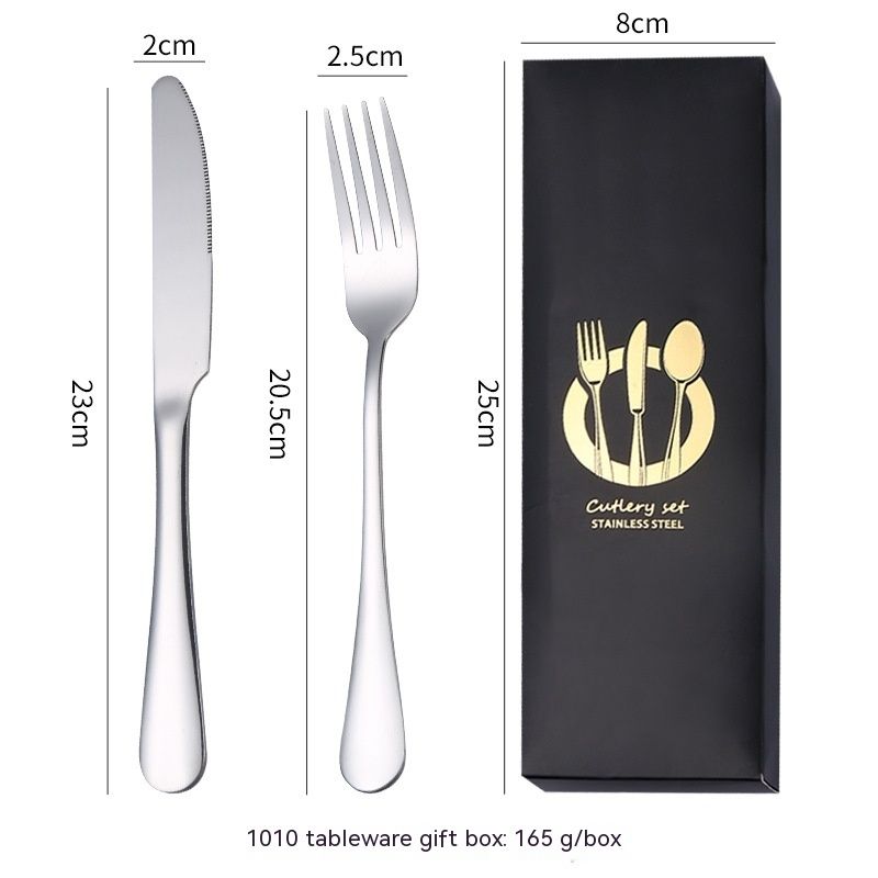 Set with Knives andForks,Flatware Set with Top Food Grade Stainless Steel,Tableware Cutlery Set For Home Restaurant Hotel