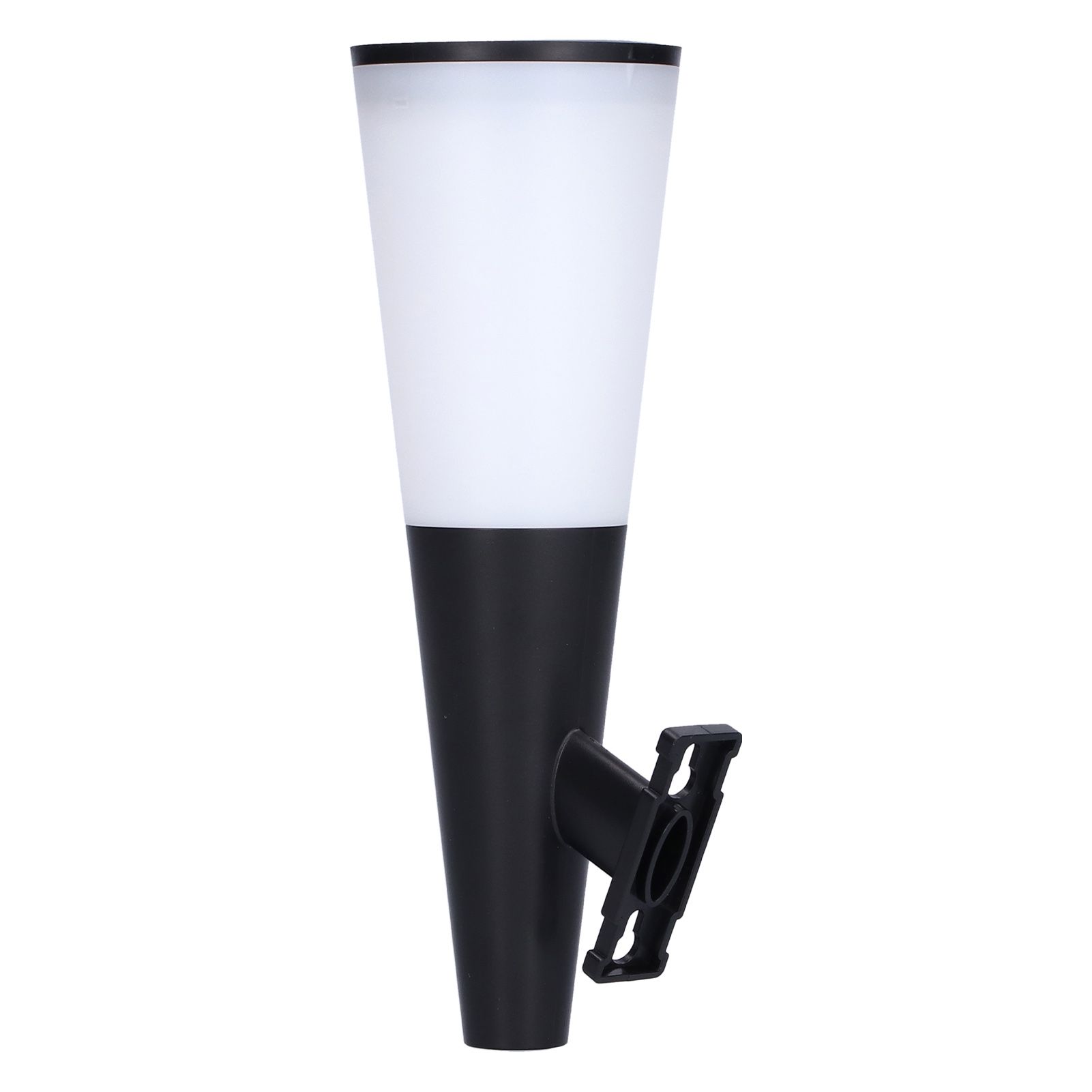 Solar Wall Lamp Warm White RGB Cordless Safe Modern Design Sturdy Durable Outdoor Lamp for Garden Garage BackyardRGB — image 6