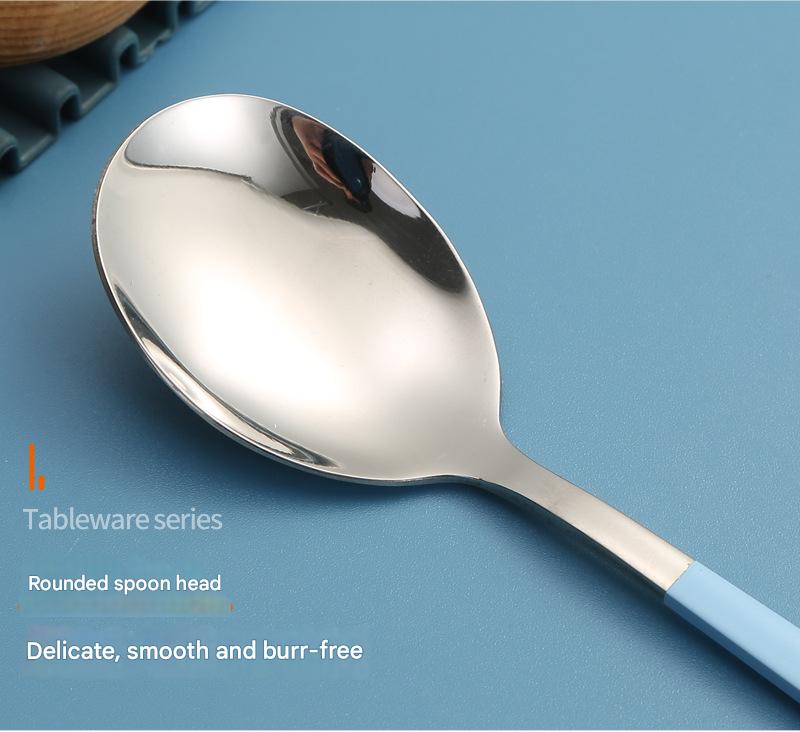 2 - pcs Black Reusable Travel Utensil Set with Case - 304 Stainless Steel Spoon, Fork & Chopsticks — image 4
