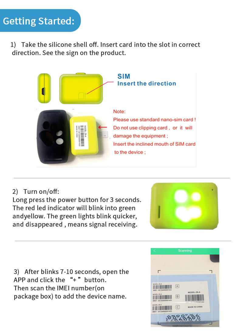 Pink Real-Time Pet GPS Tracker Locator - Magnetic Charging, Multi-Mode Positioning for Dogs & Cats — image 6