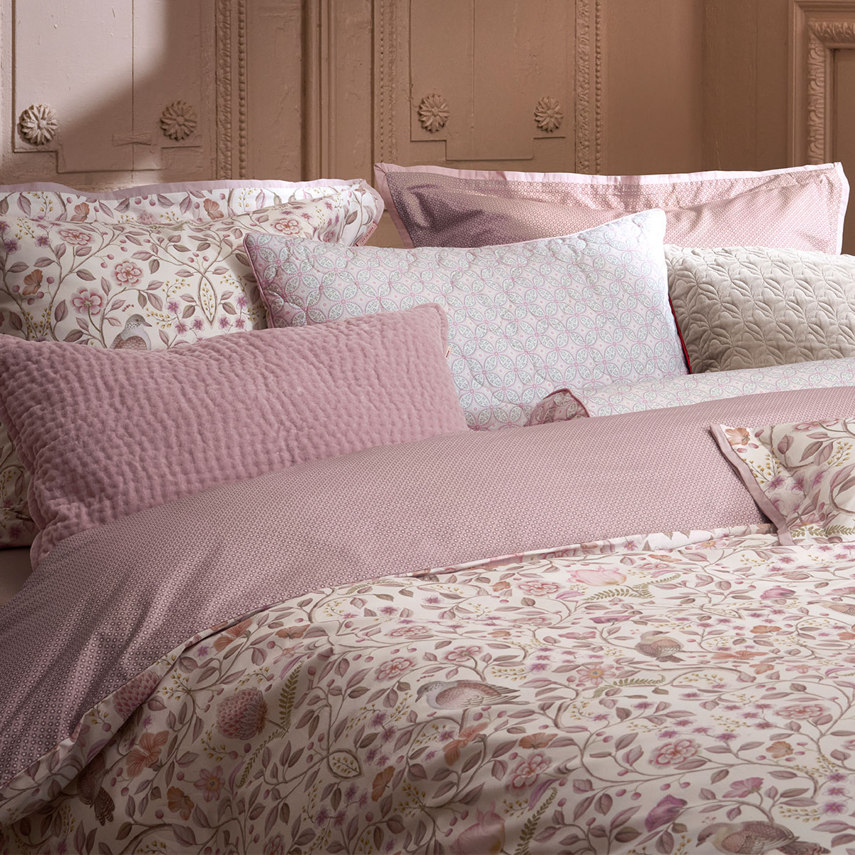 PIP Studio Garden of Dove Off White Cotton Quilt Cover Set King โ image 3