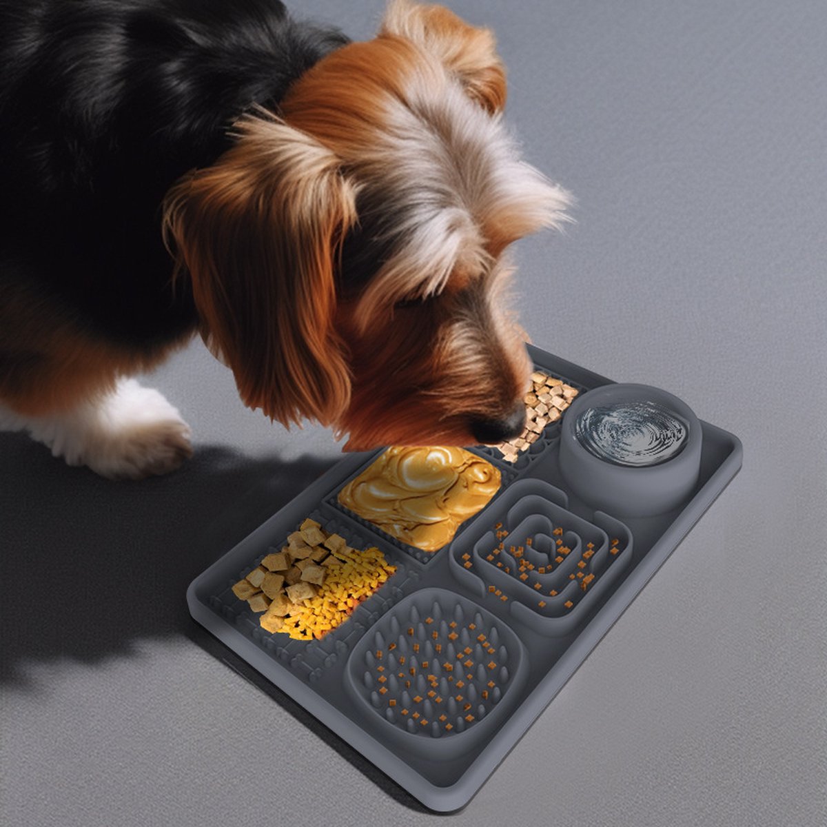 Lick Plate - Lick Mats for Dogs - Dog Snuffle Mat - Lick Mat - Feeding Mat - Slow Feeder - Anti-Gulp - Distraction Pad - For Dog Bathing, Training, Coat Care — image 4