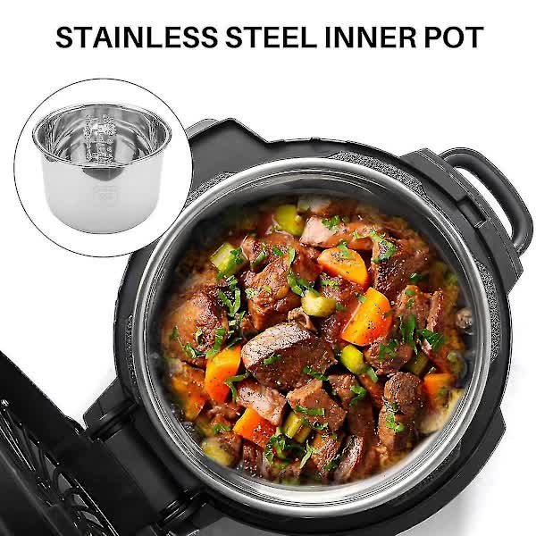 6L Pressure Cooker Inner Pot Rice Pressure Cooker Liner Stainless Steel Inner Pot Pressure Cooker L โ image 4