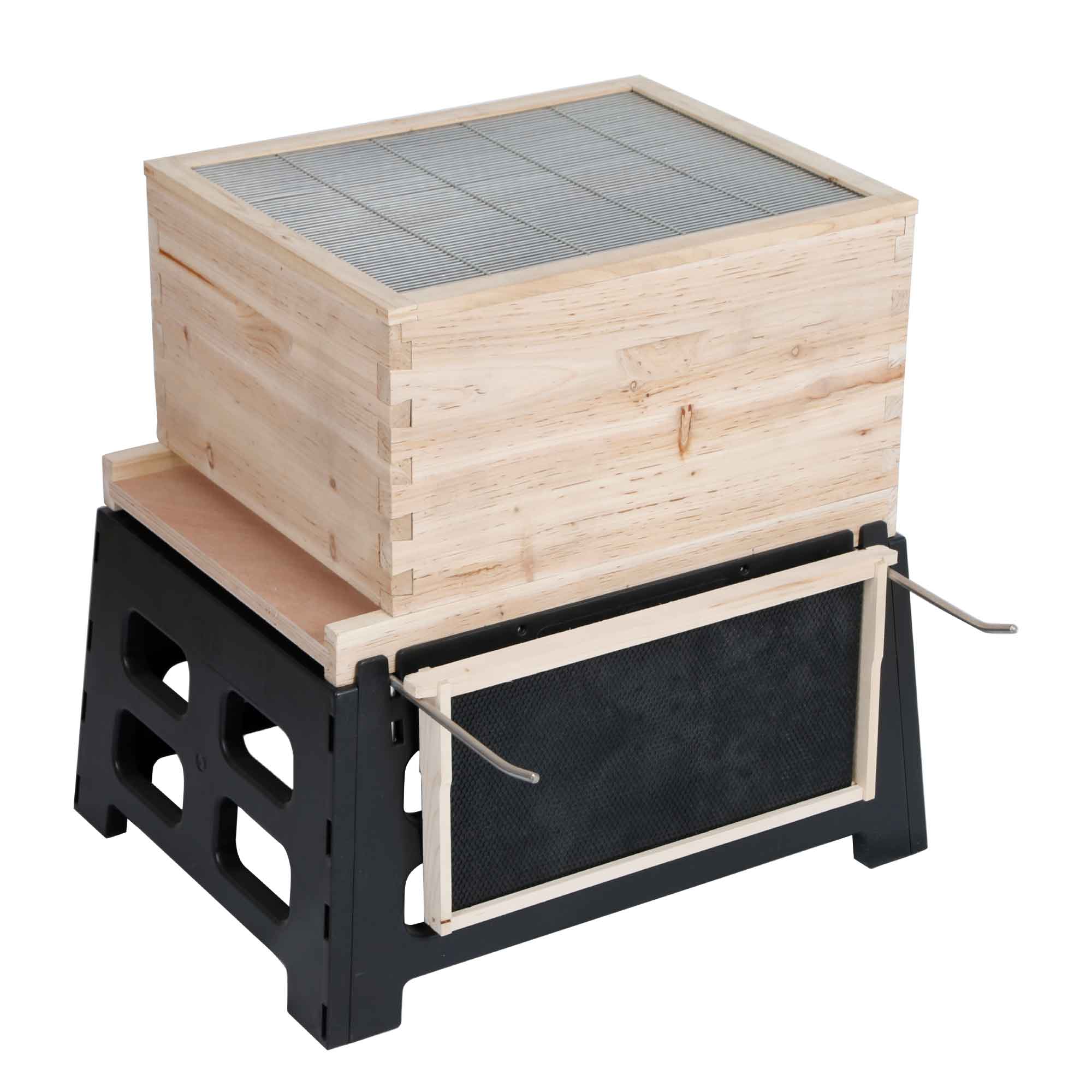 Plastic Beehive Stand 10 Frame Langstroth Bee Hive Base Ant Tool Beekeeping — image 5