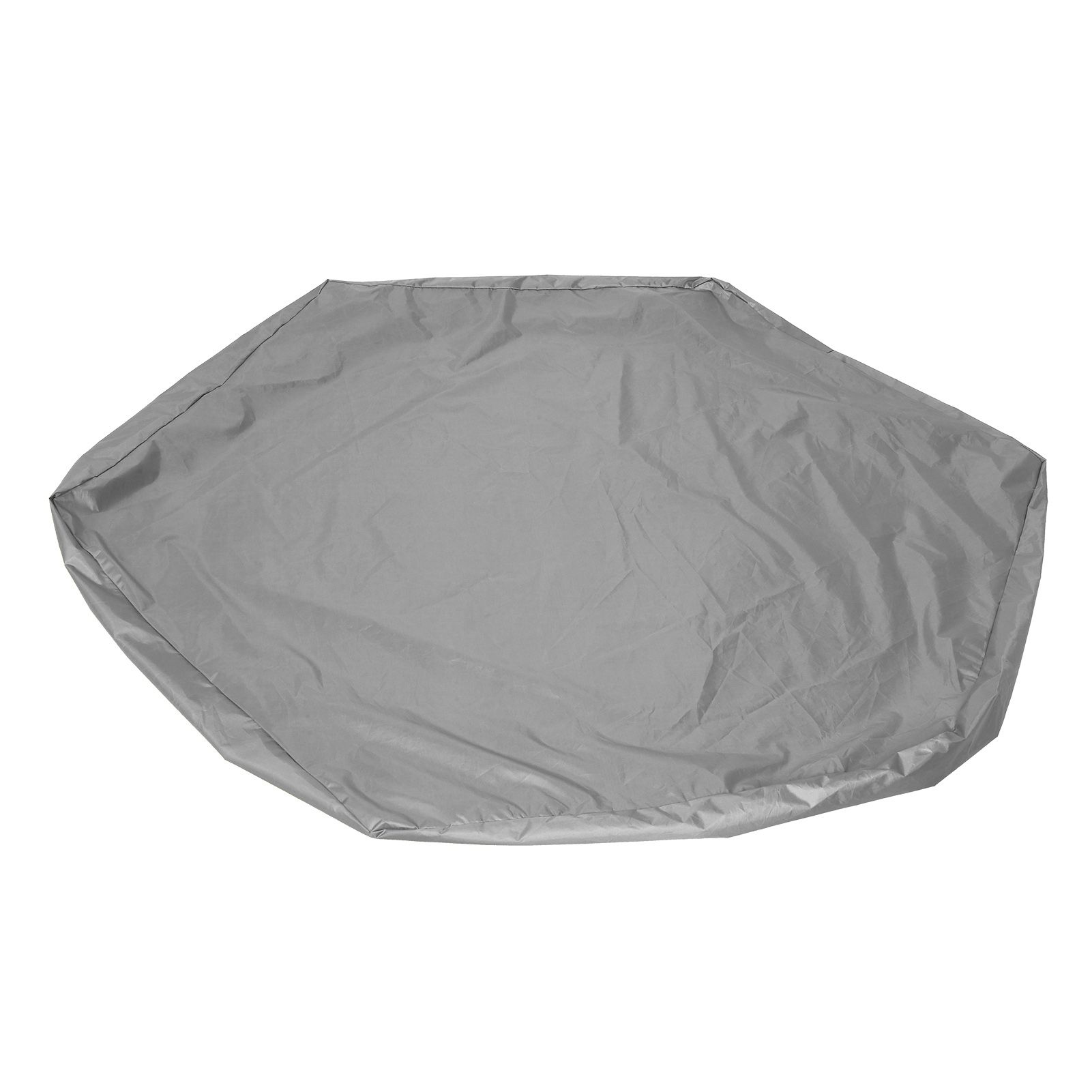 Sandbox Cover Hexagon Sandpit Sand Toys Cover Waterproof Pool Cover with Drawstring for Outdoor Garden Grey โ image 3