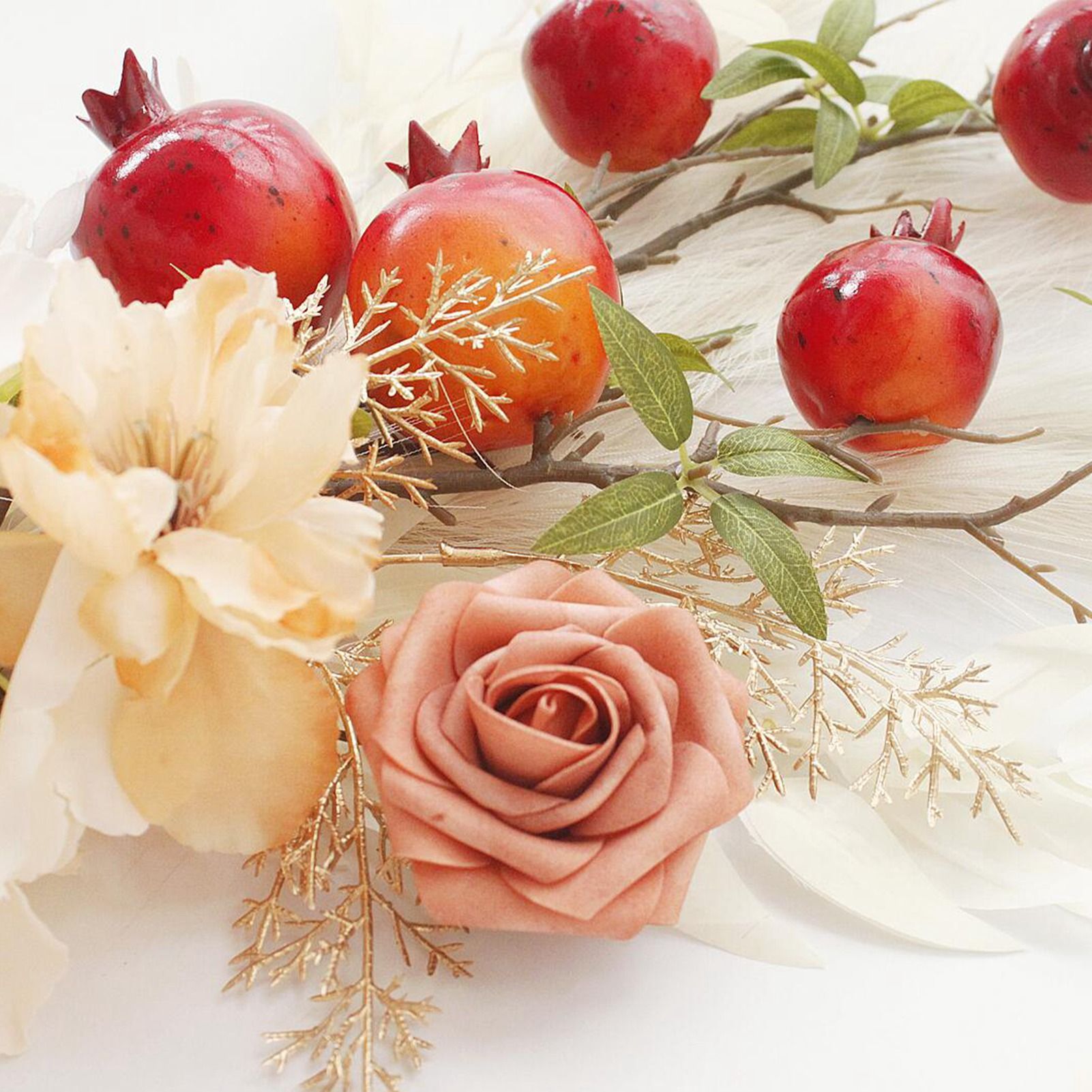 Artificial Flower Lintel Swags Sunflower Arch Silk Floral Swag Wedding Decoration — image 3