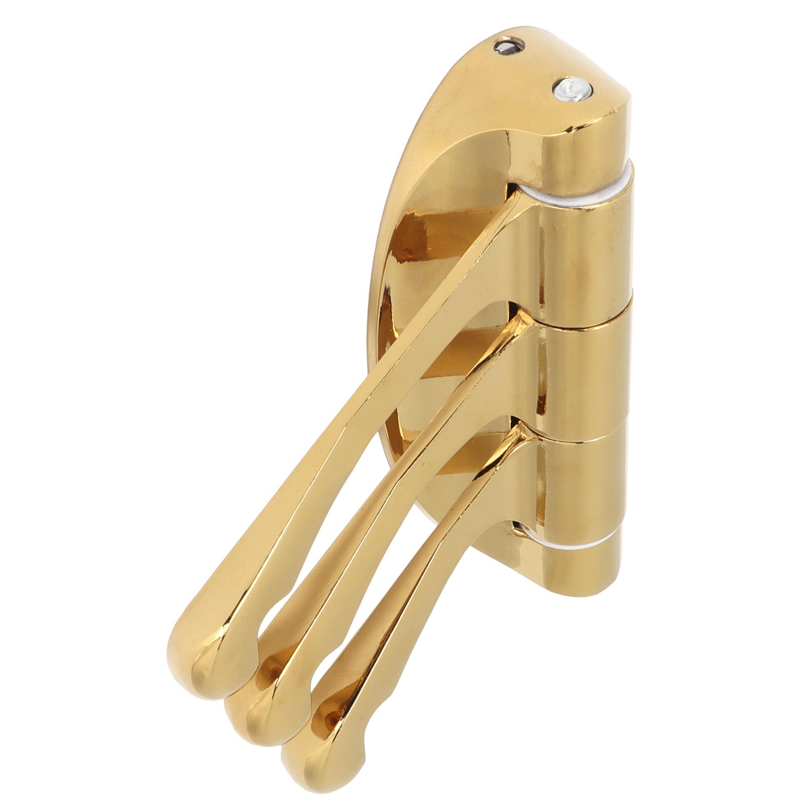 Clothes Hook Wall Mount 180 Degree Foldable Coat Hook Hanger for Home Bathroom BedroomGold — image 4