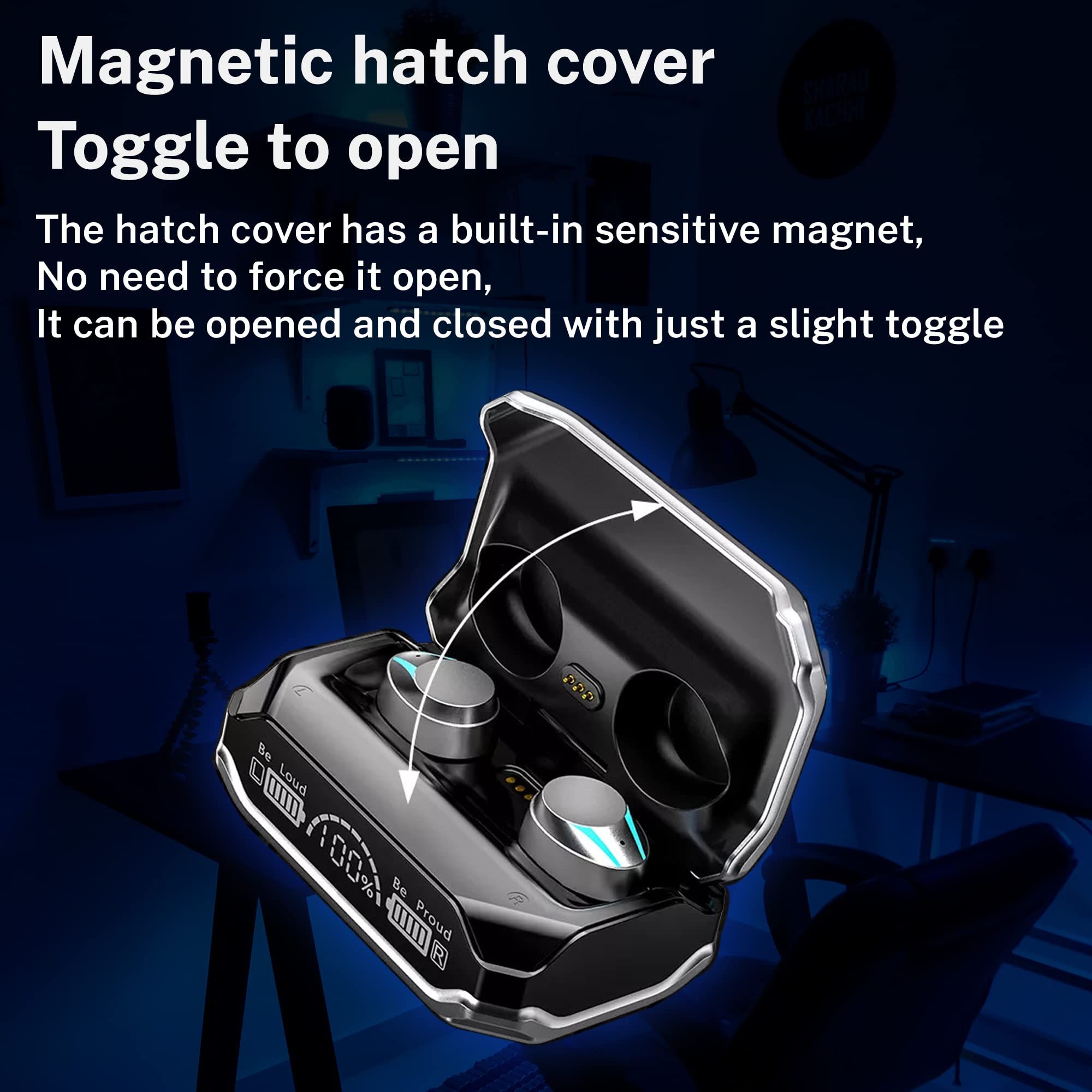 Bluetooth Ear Buds, True Wireless Earbuds 120Hrs Playback with 1200mAh Battery, IPX7 Waterproof Bluetooth Earphones โ image 2