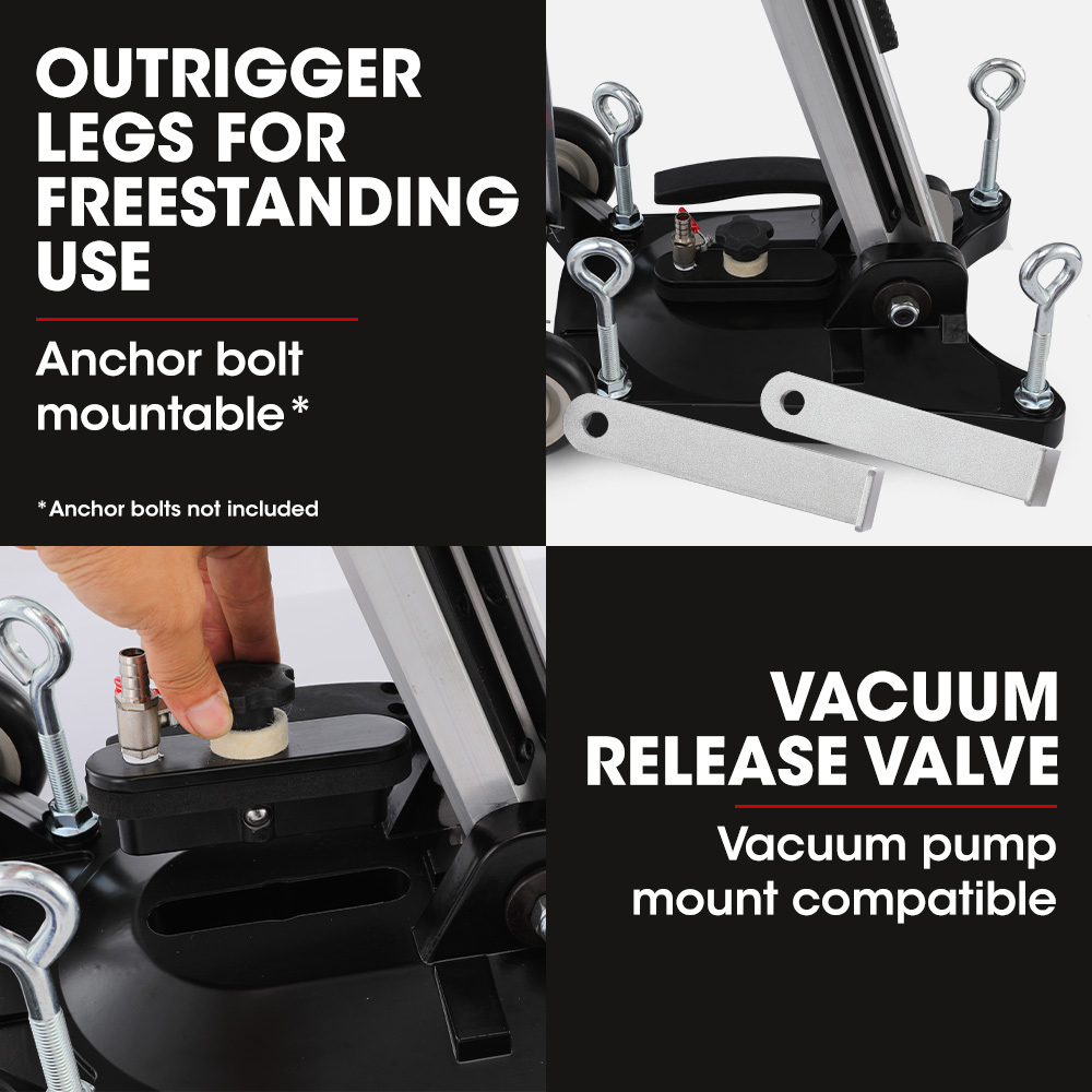 BAUMR-AG Adjustable Core Drill Wheeled Rig Stand — image 5