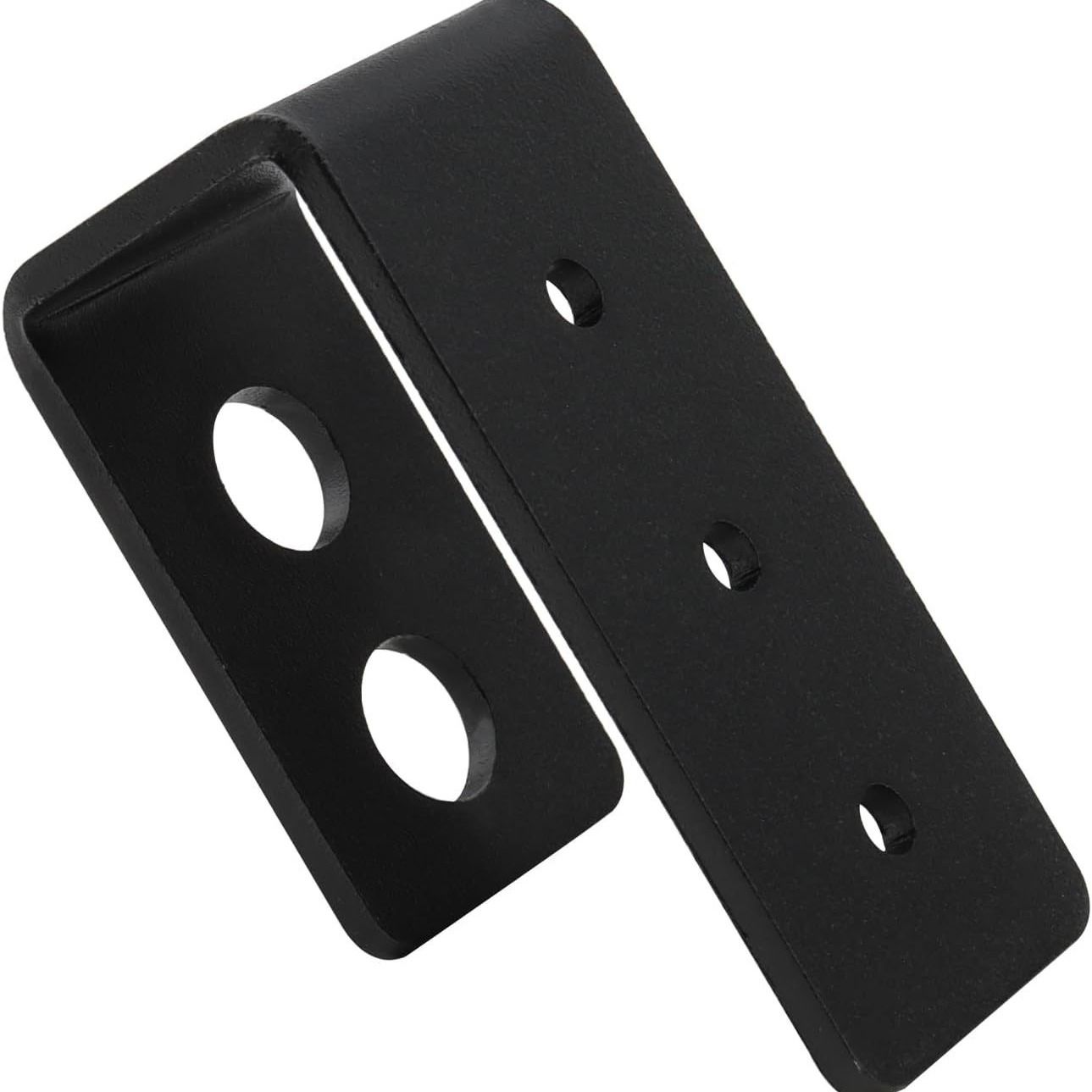 2pcs Open steel U-shaped bracket suitable for 2x4 wood, door latch, household tool hanger, barn