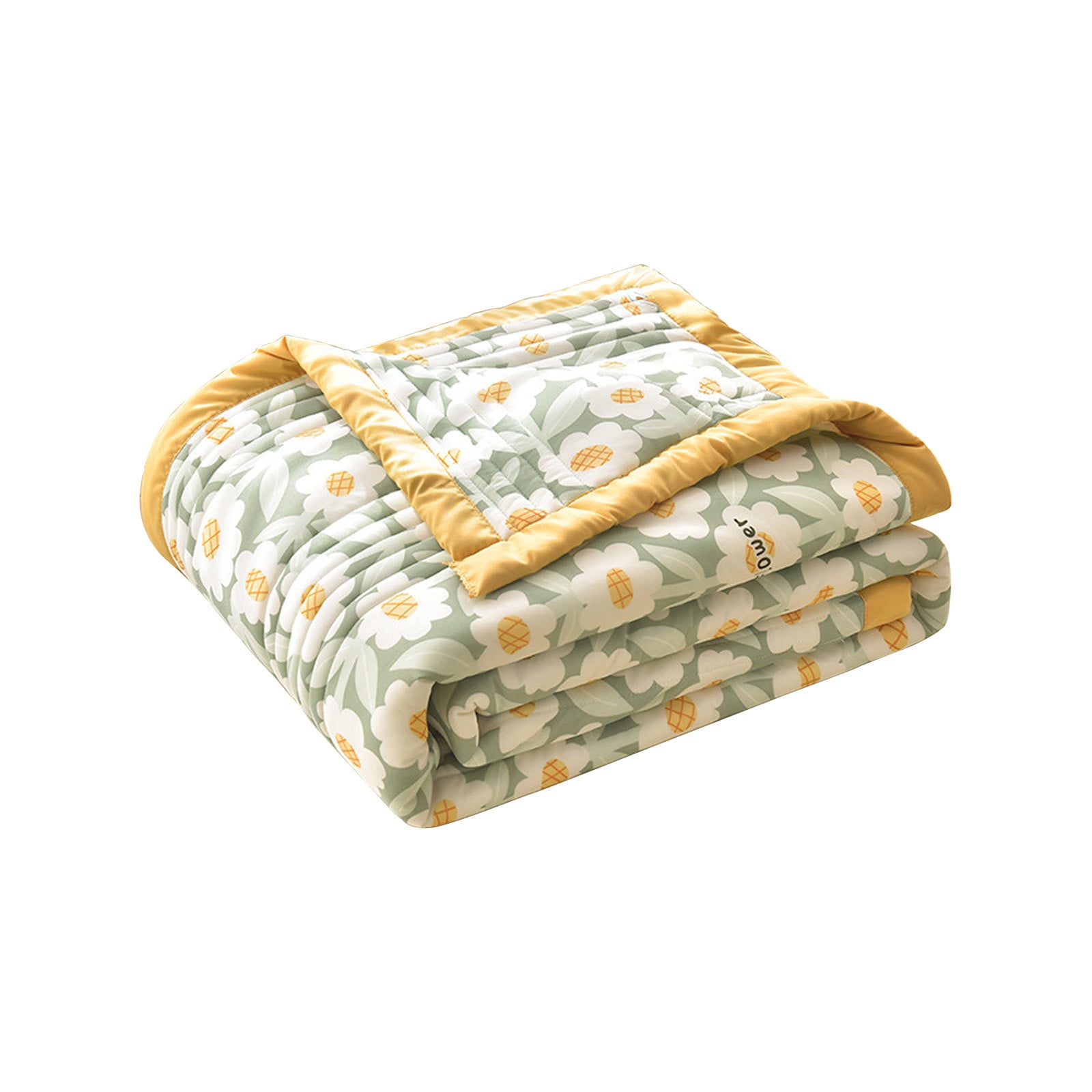 Quilts for Queen Bed Light Bedspreads,Soft Bed Summer Quilt Lightweight Microfiber Bedspread,Modern Style Flowers Pattern Coverlet for All Season multicolor H — image 6