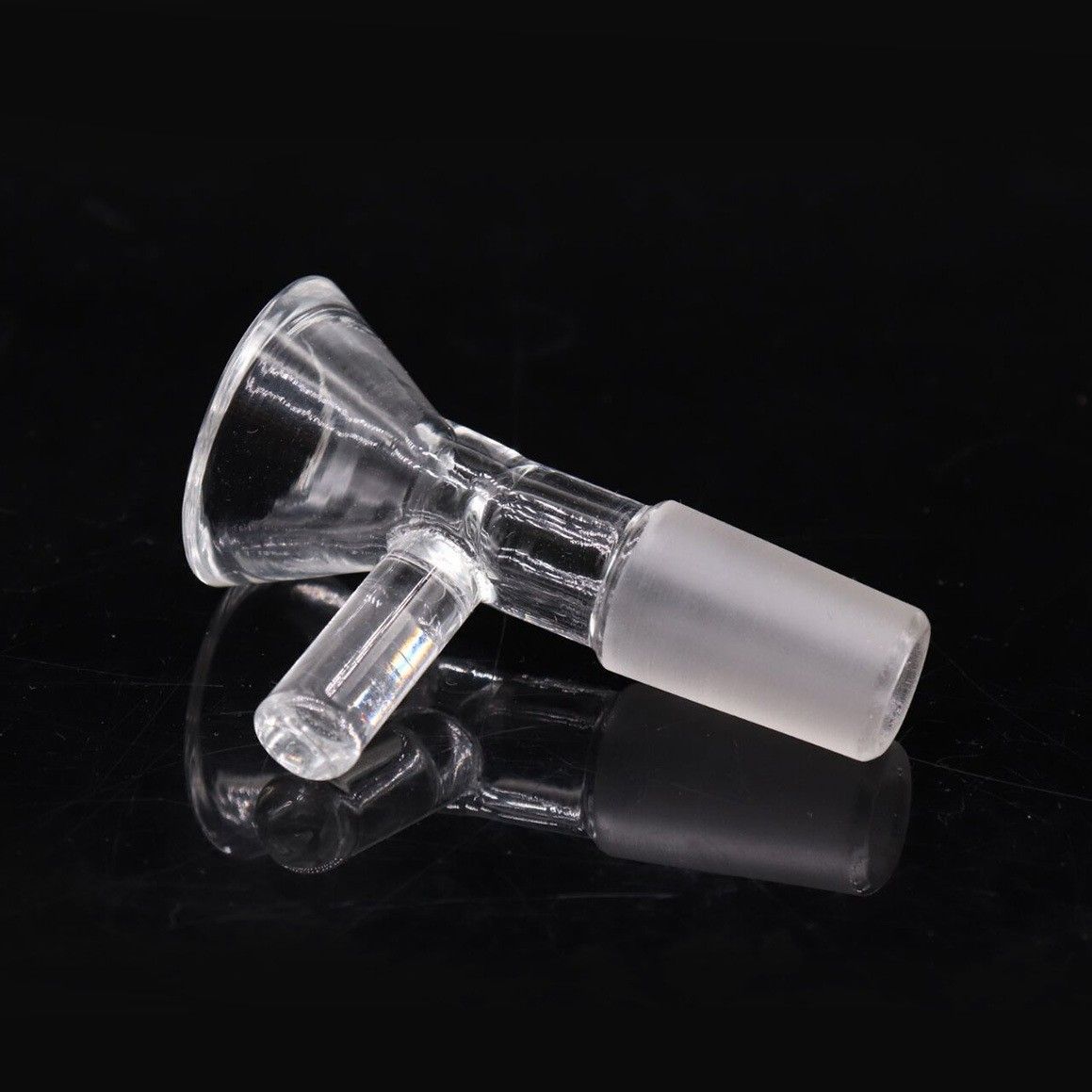 Glass Funnels Funnel with Removable Silicone Base Compact Portable Multipurpose for Labs and Home Kitchen Mini Bowls โ image 4