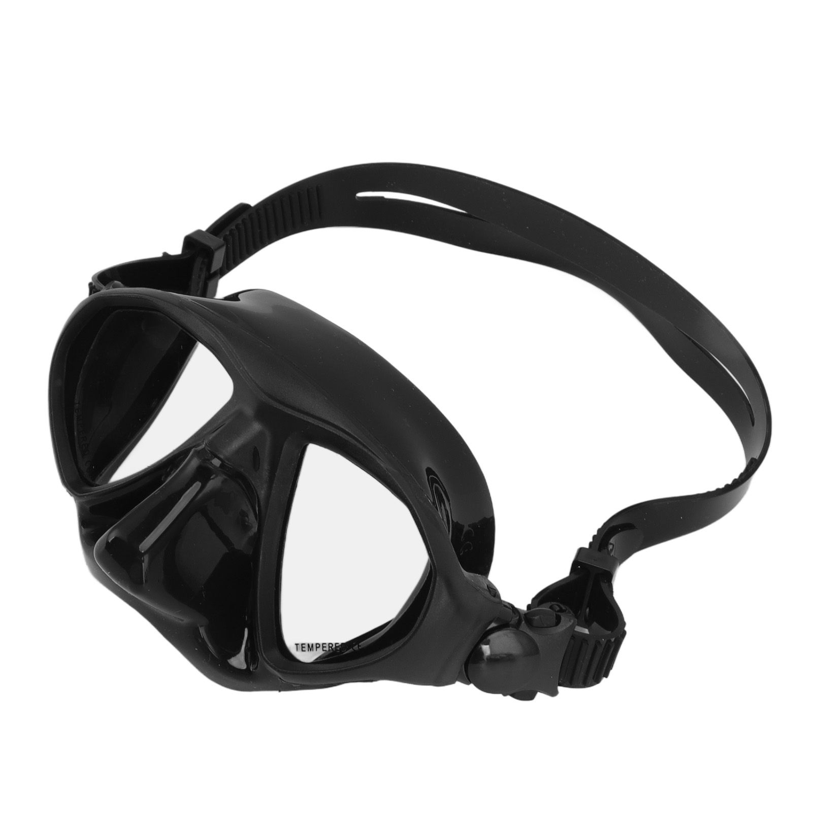 Diving Face Goggles Cover No Leakage Wide View Safe Tempered Glass Snorkeling Goggles โ image 2