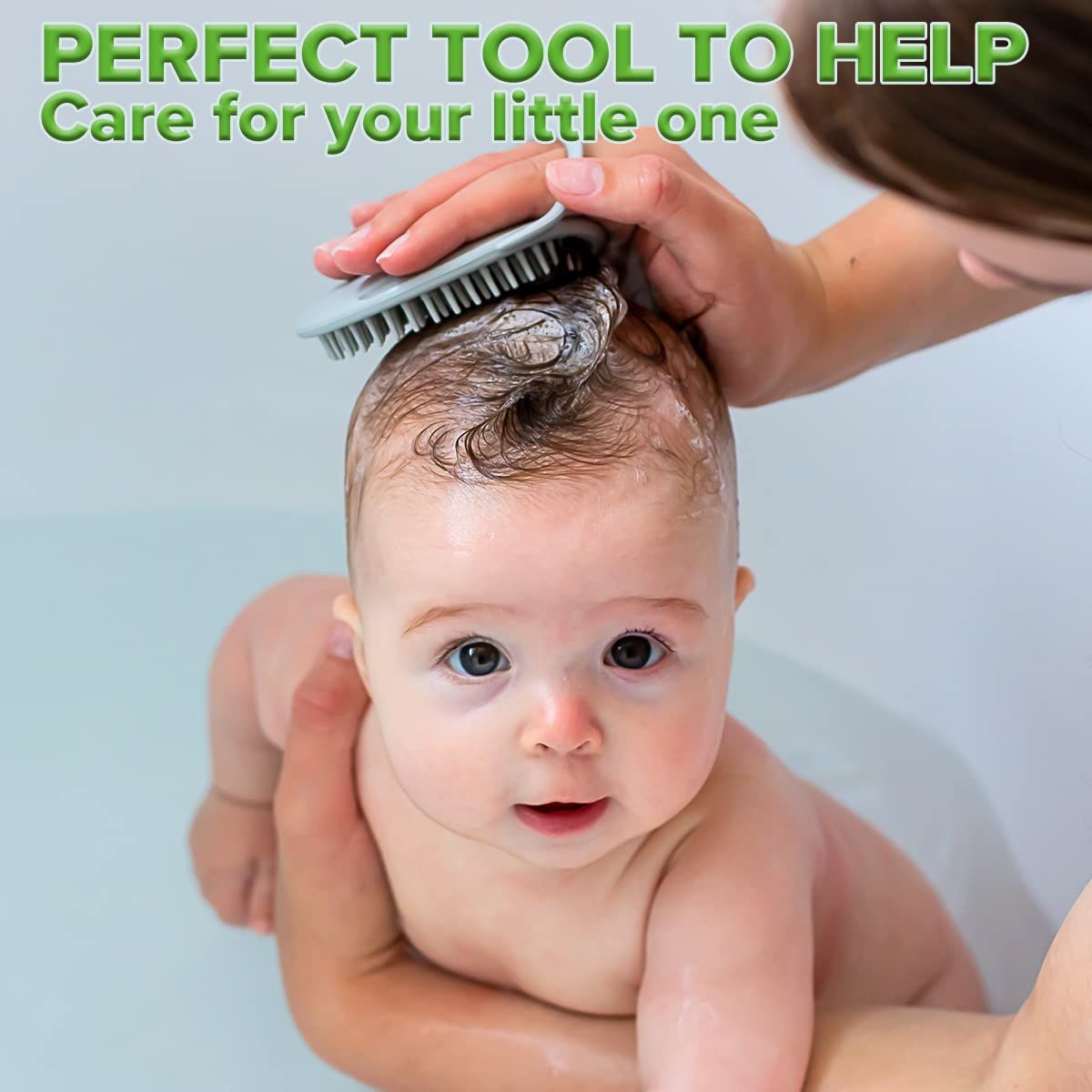 Soft Comb| Hair Scalp Massager, Toddlers Suitable for both children and adults,Ideal Shower Gifts for Mum - 1pk — image 5