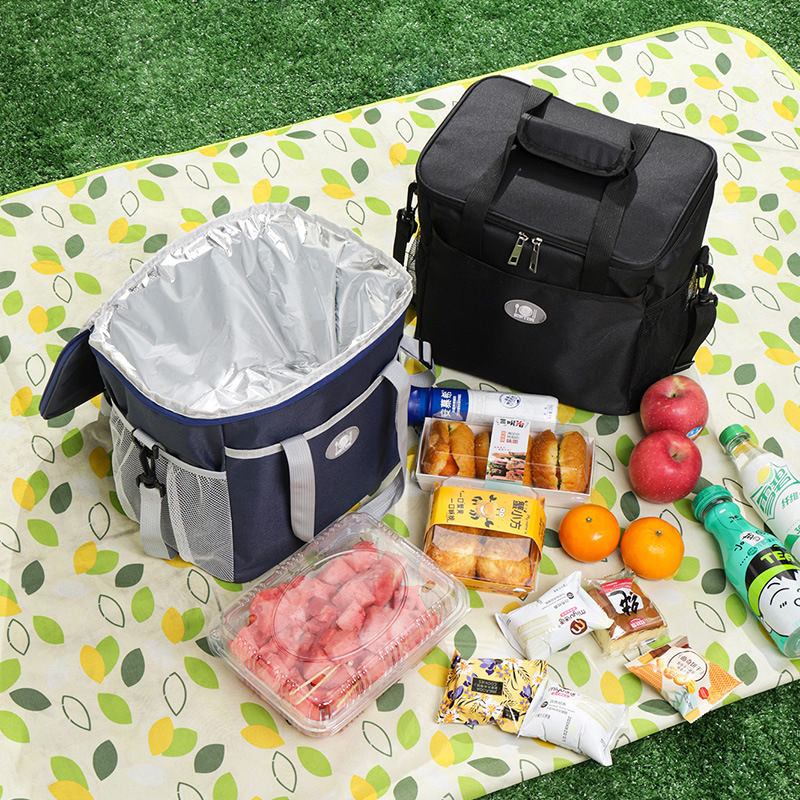 Insulated Lunch Bag Thermal Cooler Tote with Adjustable Shoulder Strap Waterproof Lining for Work School & Picnics Pink Small โ image 4