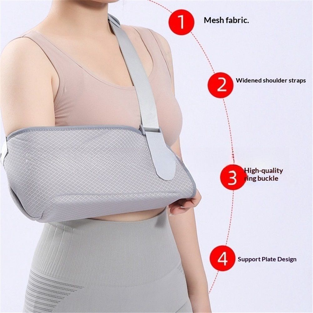 Arm Sling, Shoulder Immobilizer for Hand, Shoulder, Elbow, Wrist Injury, Versatile Arm Support for Left Right Arm Women Men — image 4