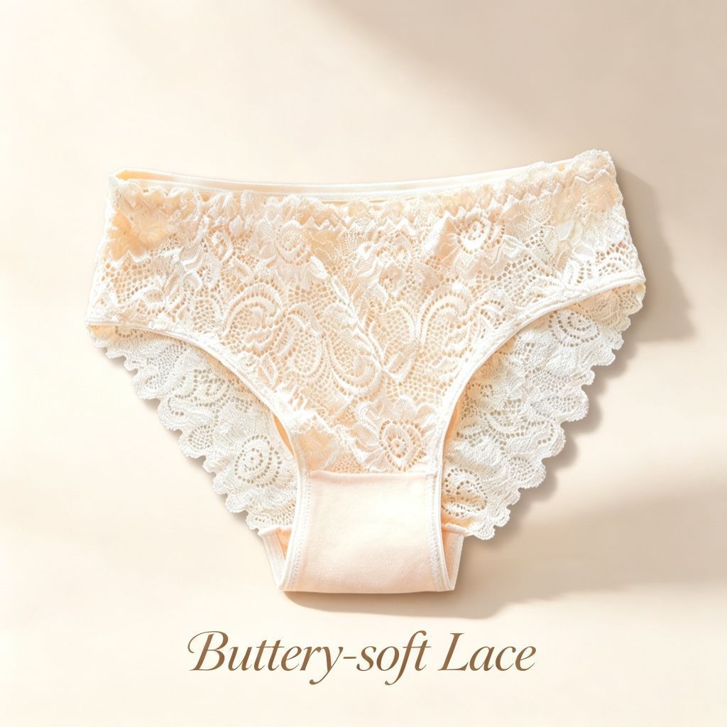 Nude Hollow Out Lace Panties 4 Pack Size XL | Christmas Understated…