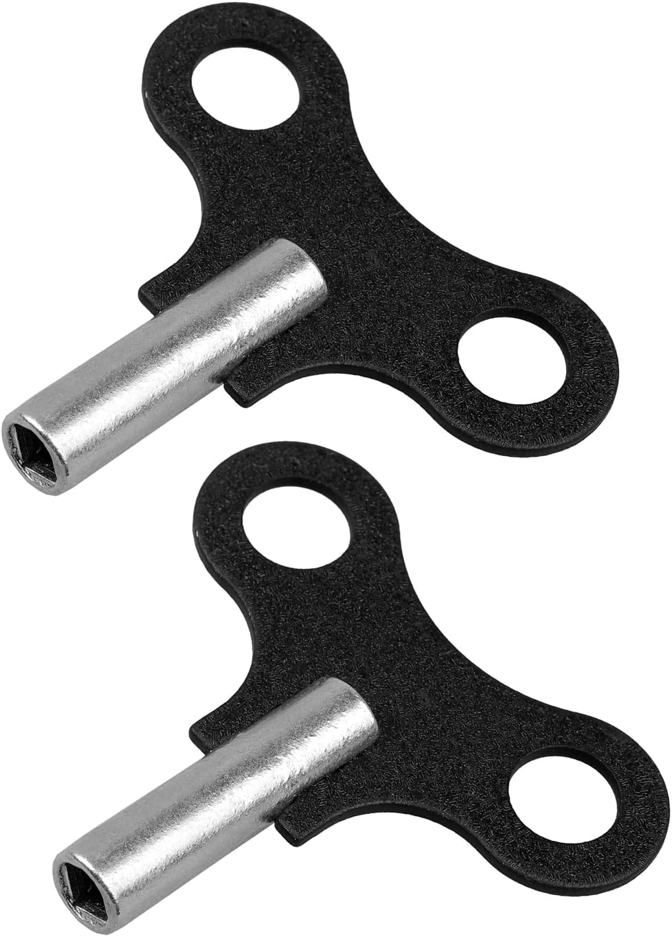 2 Pack Clock Winding Key #9 4.5mm, Antique Clock Winding Key Set for Wall Clocks, Alarm Clocks and Wind Chain Repair (4.5mm & 0.177 Inch Hole)