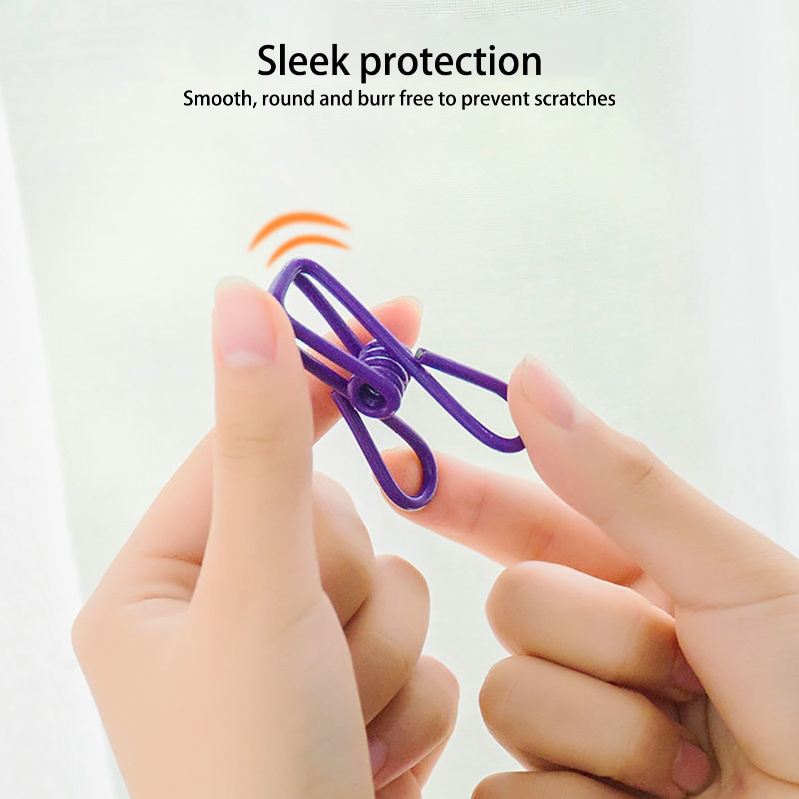 Colored Clips ! 20 Colorful Storage Hook Clips, 20 Pack Assorted Chip Bag Clips Utility Pvc 2 Inch Coated Colorful Sealer for Sealing Food Paper Holder Clip β image 6
