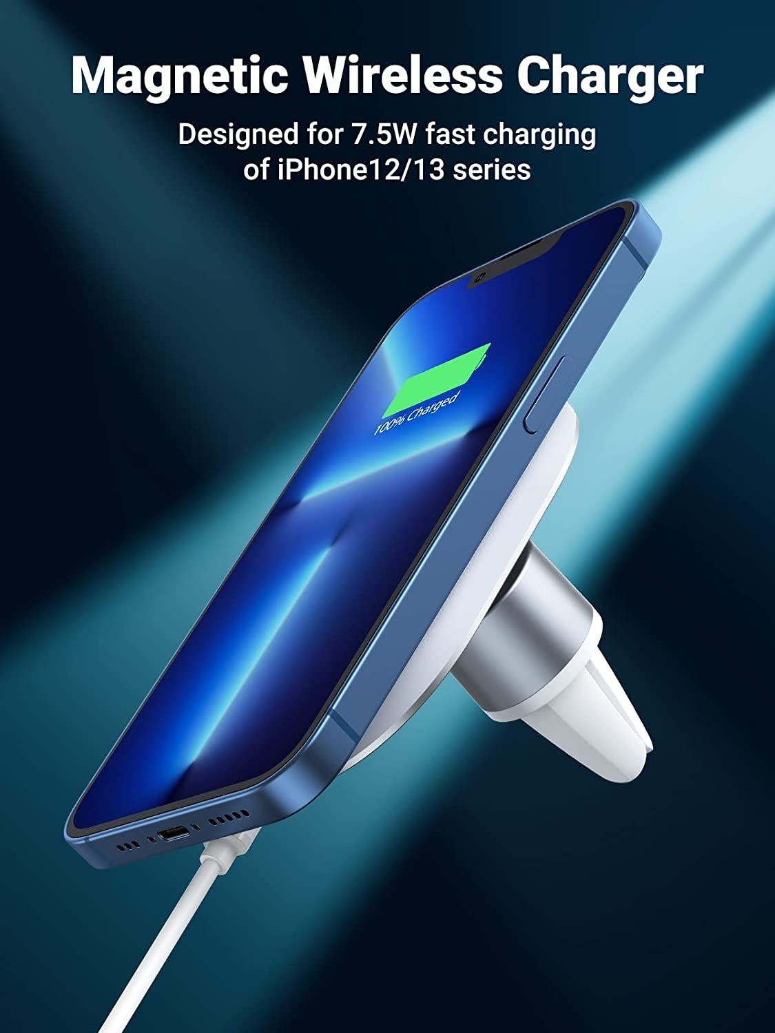 UGREEN 40117 Magnetic Wireless Car Charger โ image 3