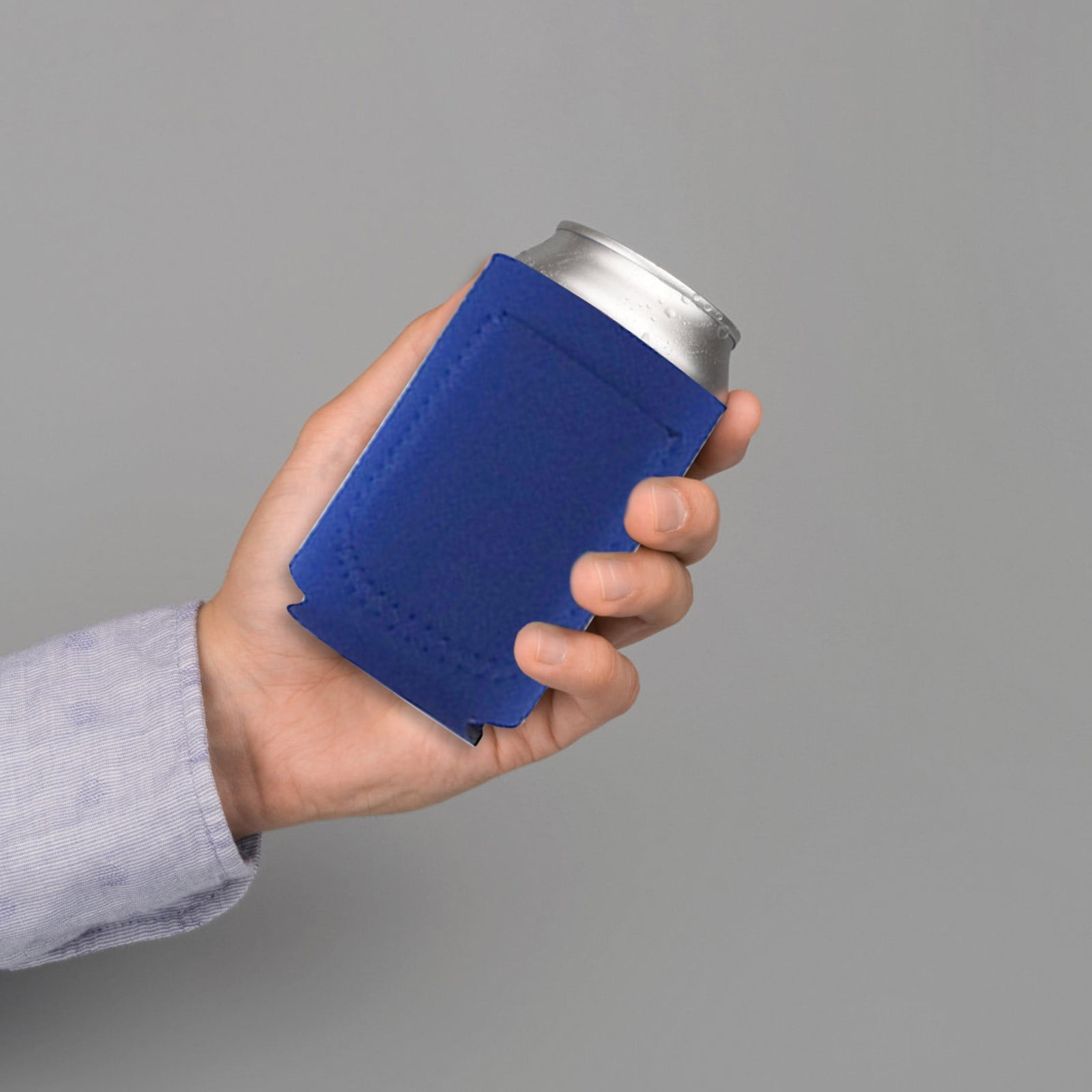 1 Pcs Blank Beer Can Coolers Sleeves,Can Covers Beer Keeps Beer Cold and Hands Warm,Bottle Sleeves Coolers Holder Non-slip nylon Can Coolier Sleeves,Open — image 6