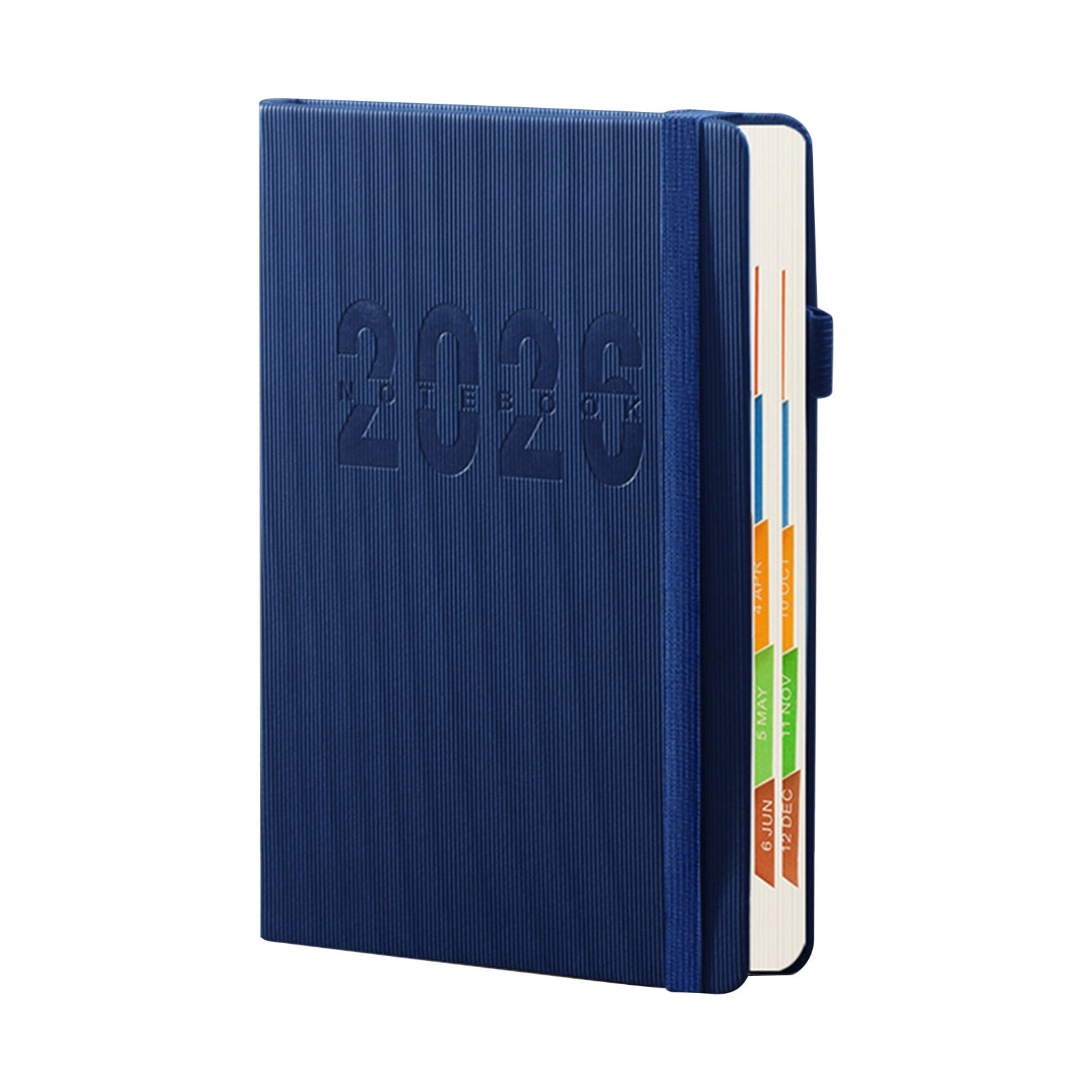 2026 Weekly Planner Notebook, Daily Planner Hardcover Calendar with Tabs and Pen Strap, 200 Pages Journaling Notebooks Daily Time Management Plan for Office โ image 2