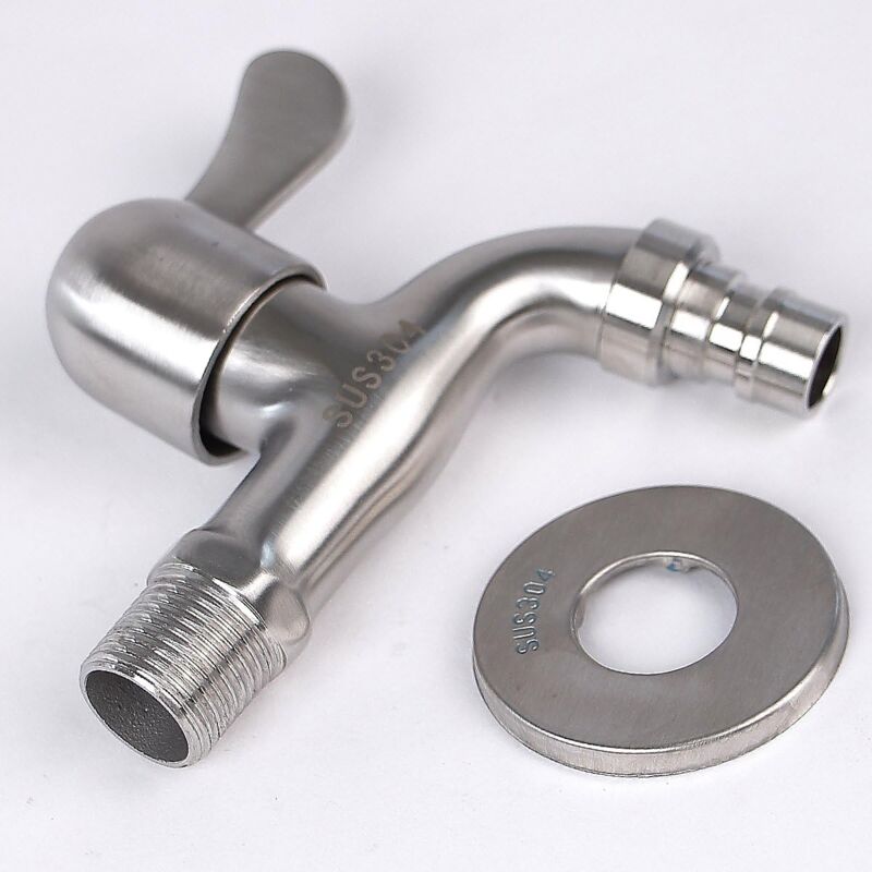 304 Stainless Steel Faucet 1/2' Flow Valve — image 4