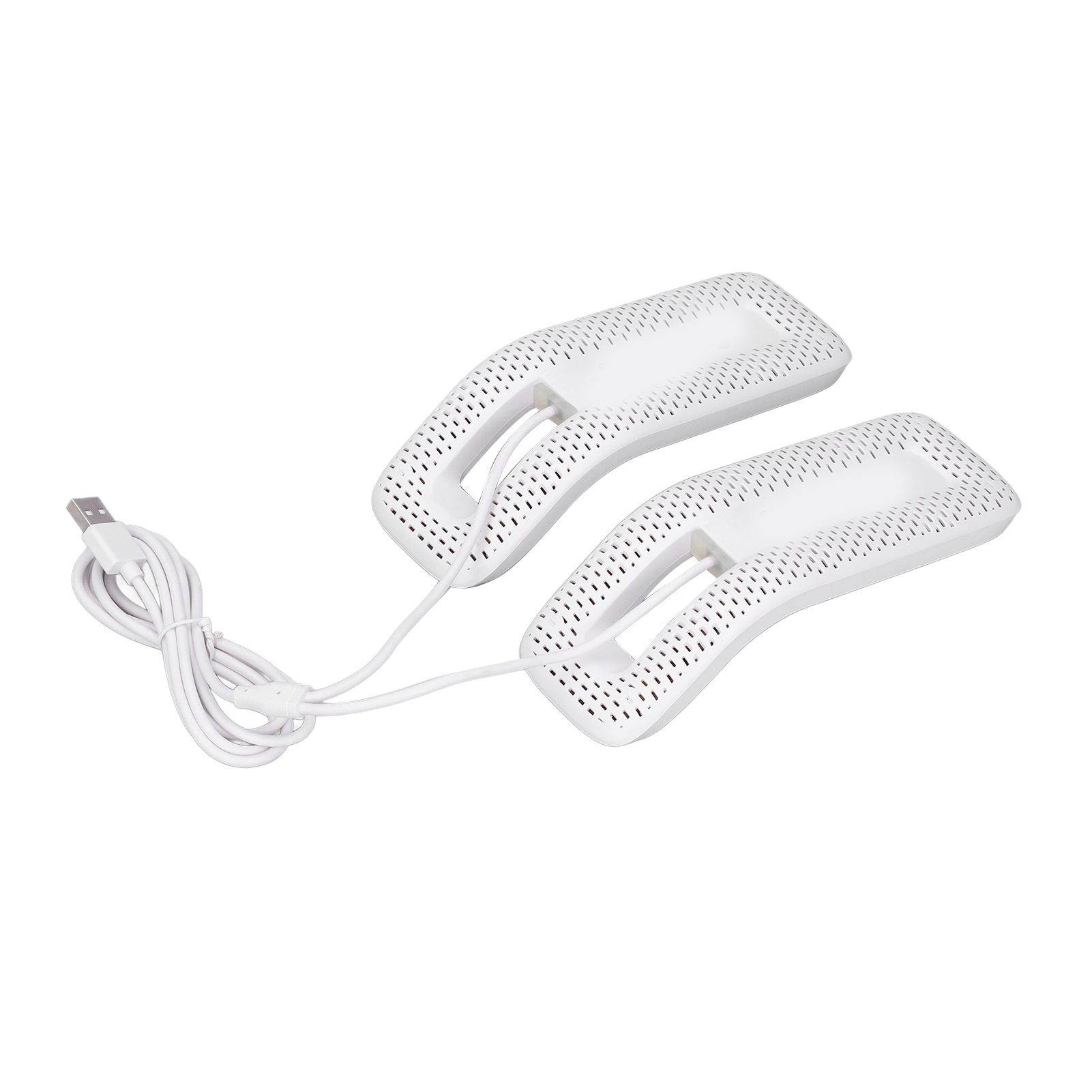 Shoe Deodorizer Dryer Portable USB Electric Shoes Dryer for Gloves Socks Jewelry Box White — image 2