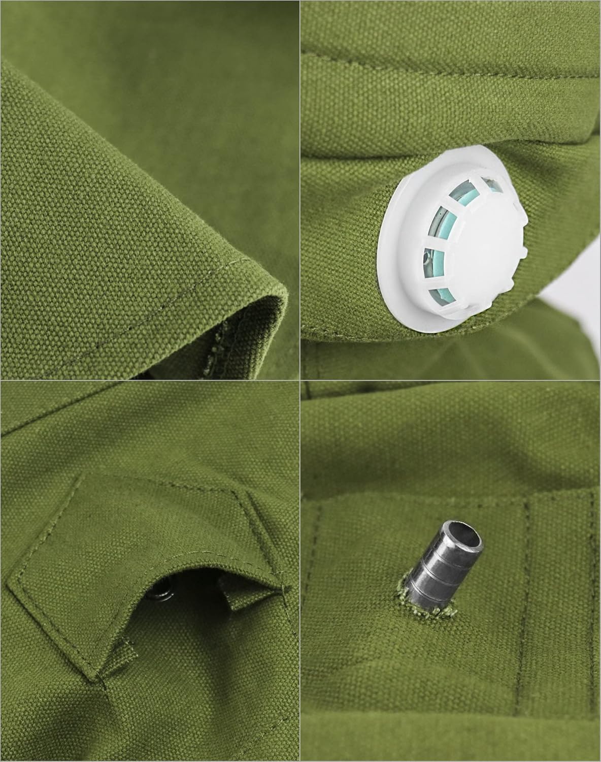 Sand Blasting Hood Cap, Shawl Cap Sandblasting Mask Anti Dust/Wind Sandblasting Tool Mask,Cut/Scratch/Heat Resistant Neck Protector, Green โ image 4