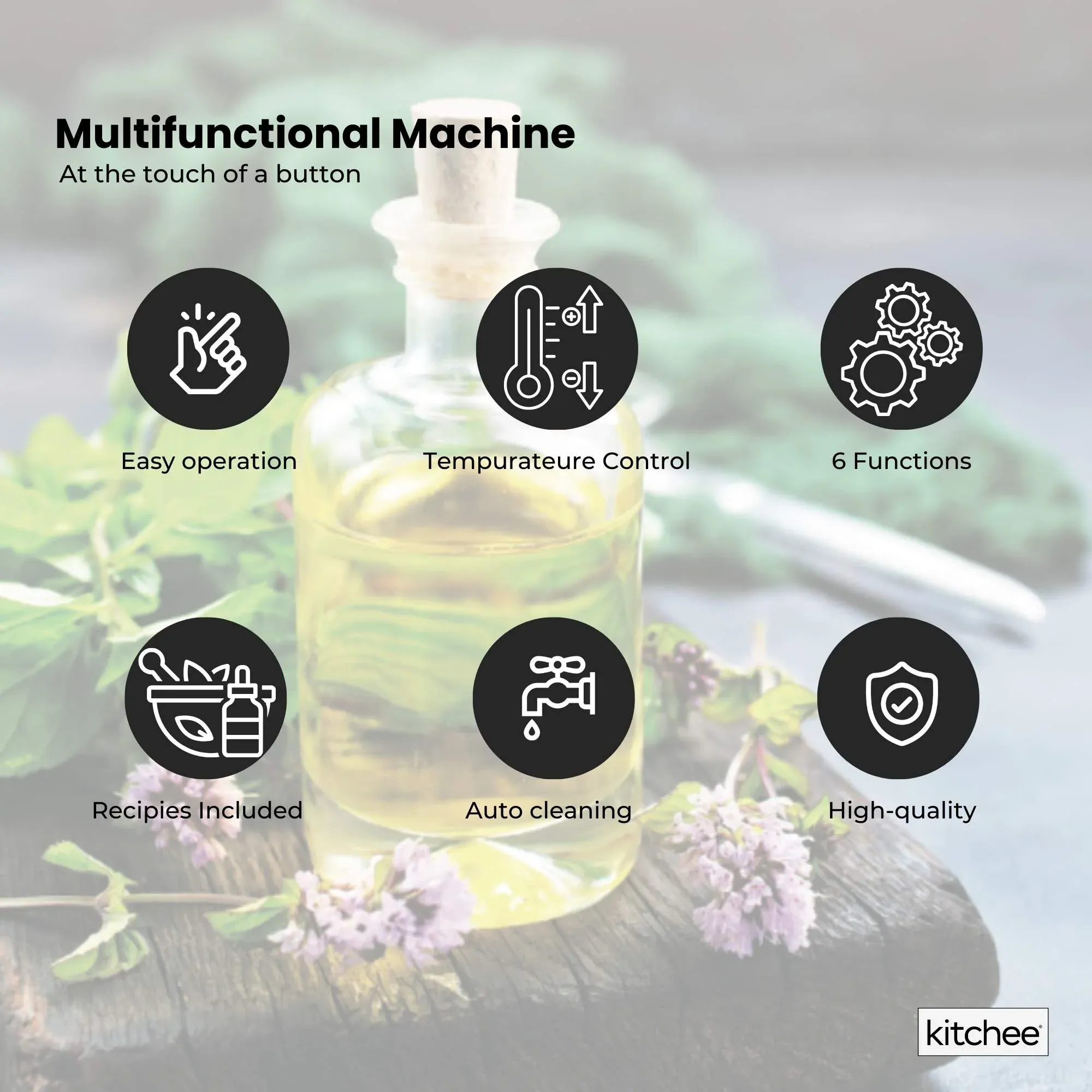 Kitchee Herbal Infuser Butter Oil Extractor and Decarboxylator Machine — image 3
